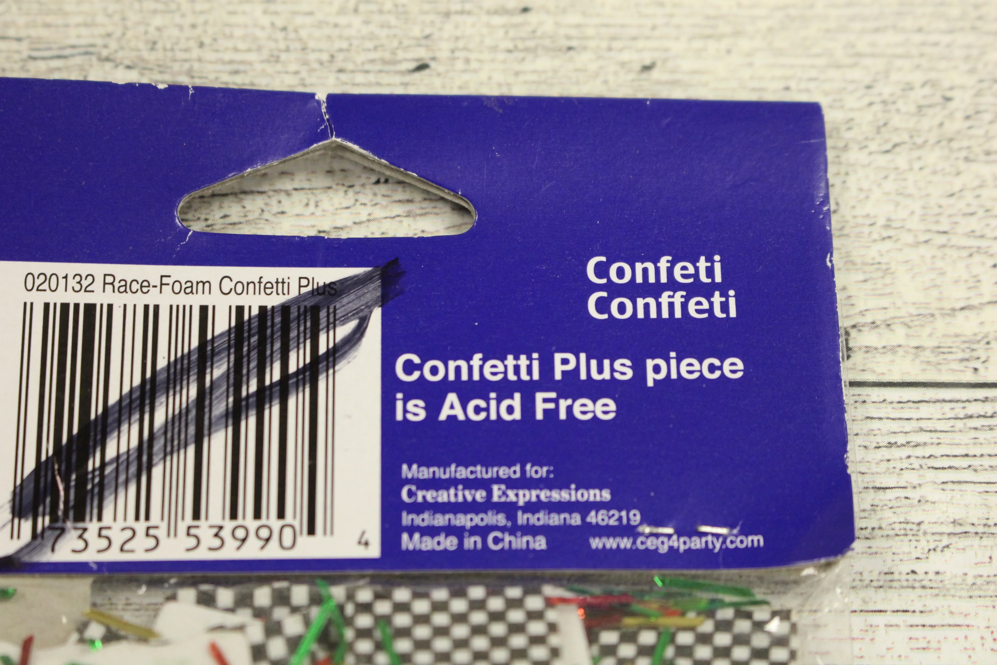Creative Expressions Racing Confetti - New - Image 3