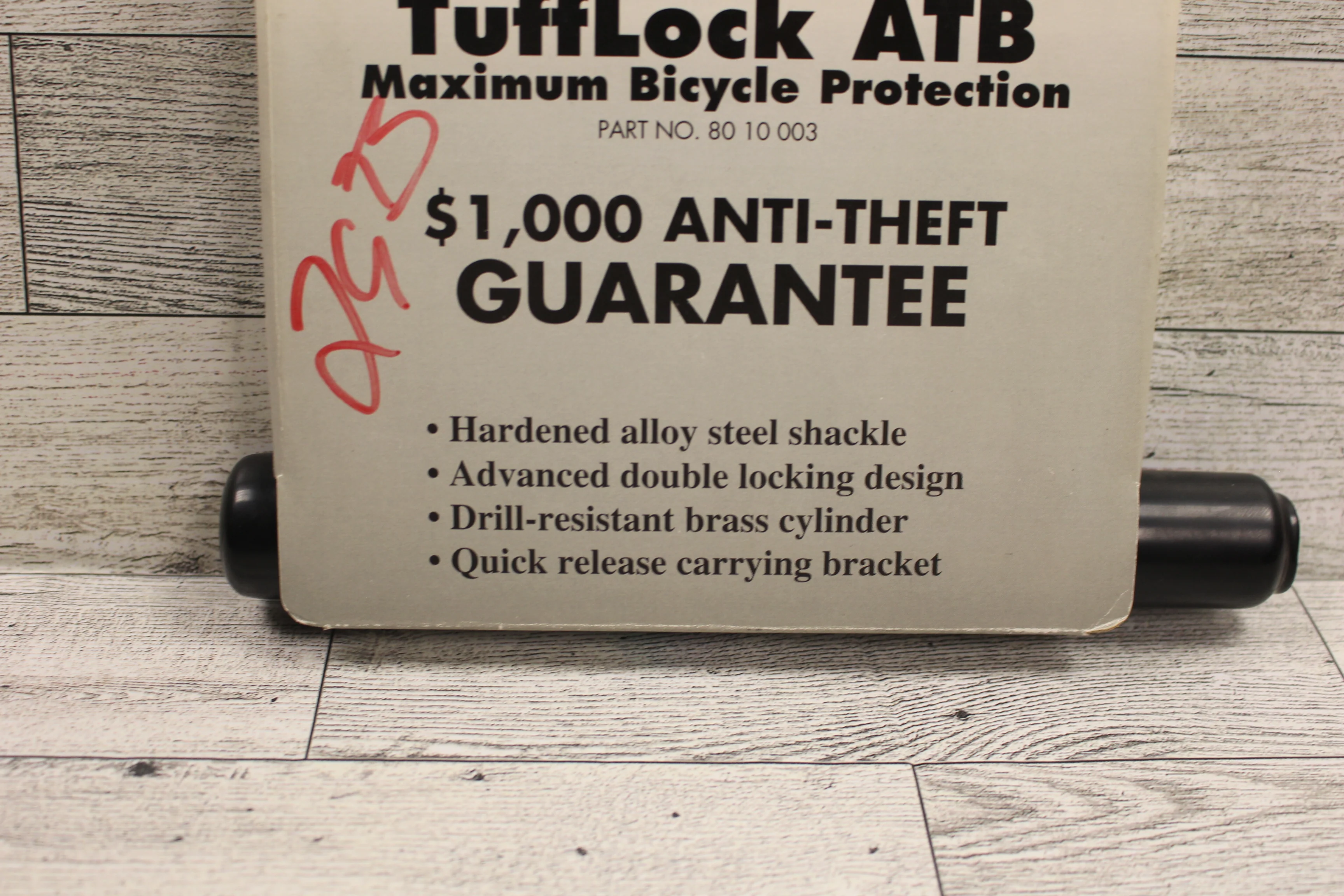 CyclePro ATB Bicycle Tuff Lock - P/N 80 10 003 - New - Image 5