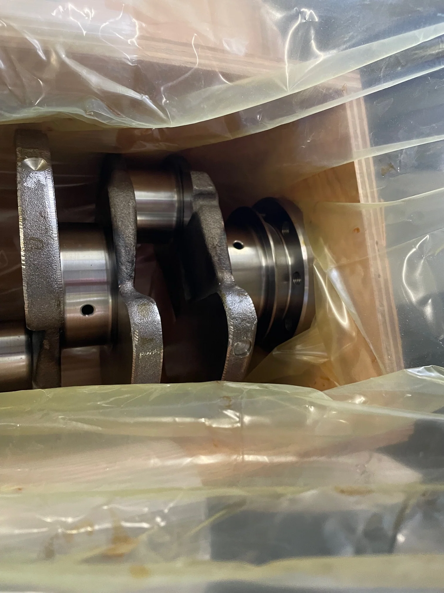 DAIMLER Crankshaft - 2815-12-303-2800 - 3520307902 - 3530300102 - Mercedes OM352 - Image 2