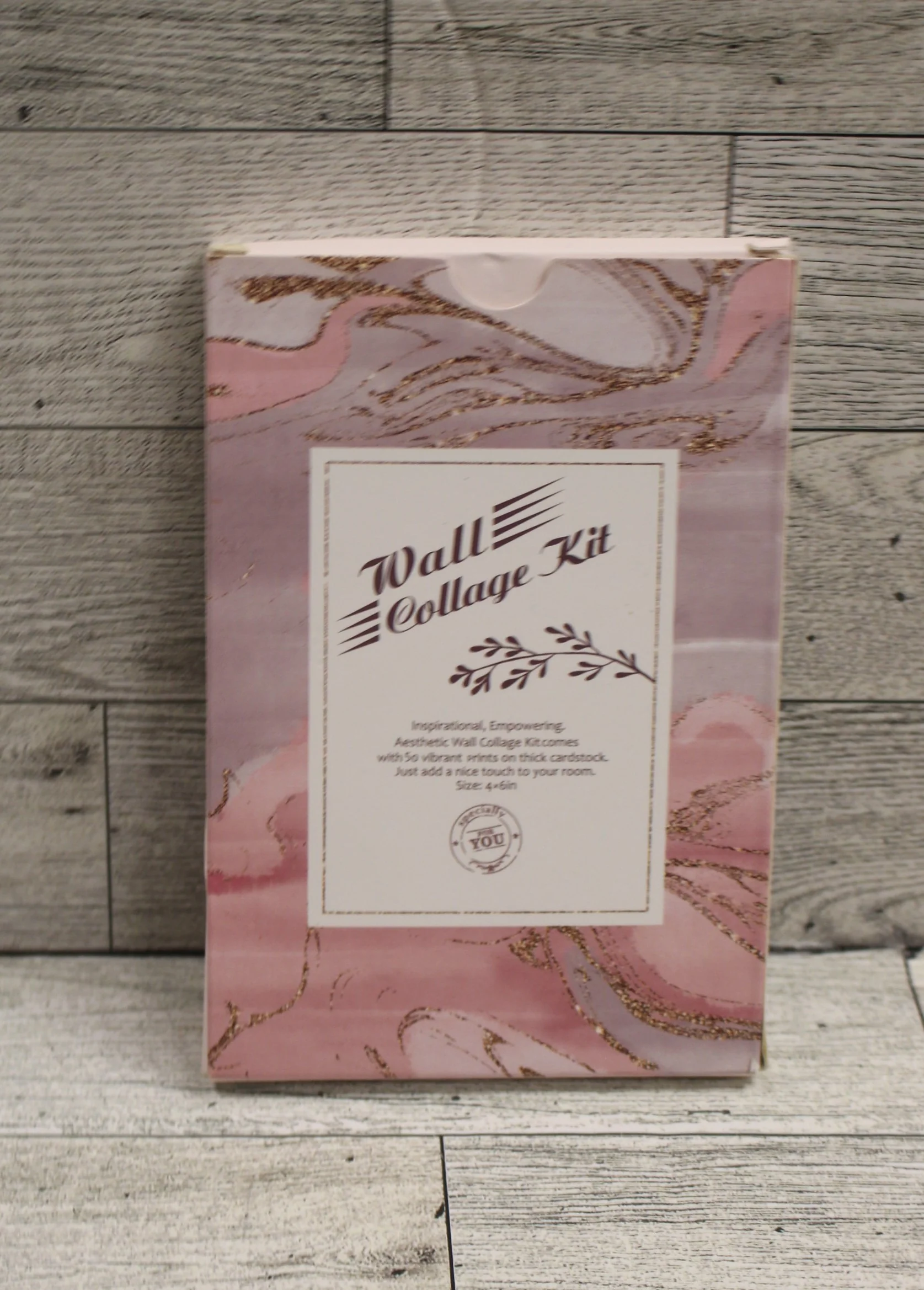 Danish Inspirational Wall Collage Kit - 6" x 4" - New