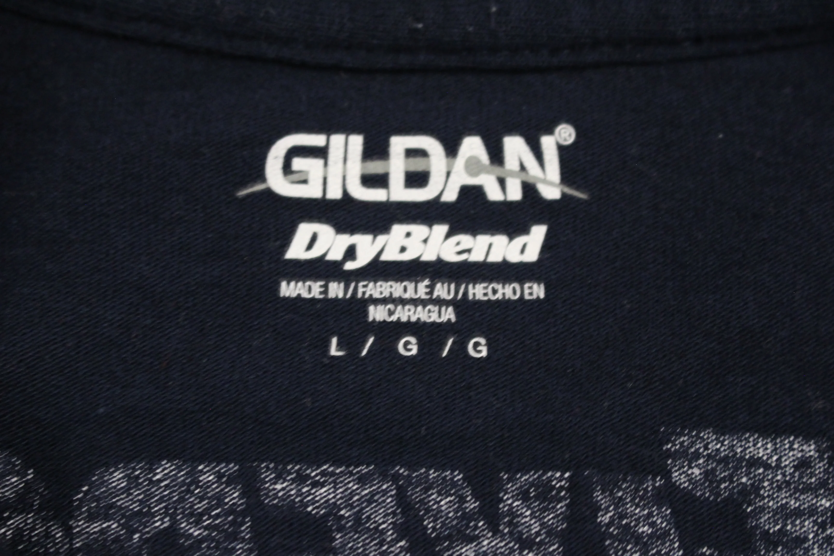Dayton Flyers Volleyball T-Shirt - Large - Dark Blue - Used - Image 3