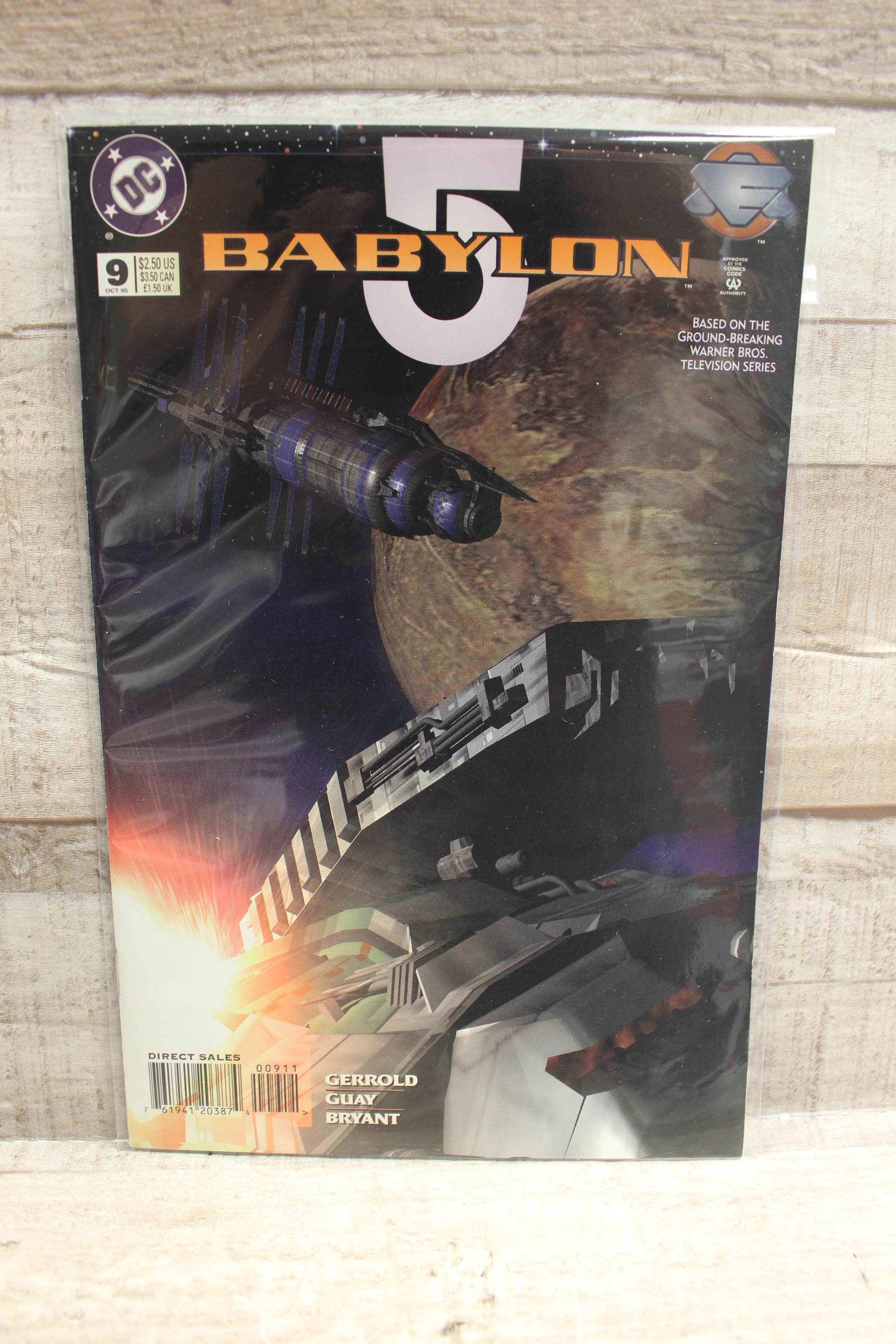 DC BABYLON 5 Comic Book Issue 9 1995 Series -Used