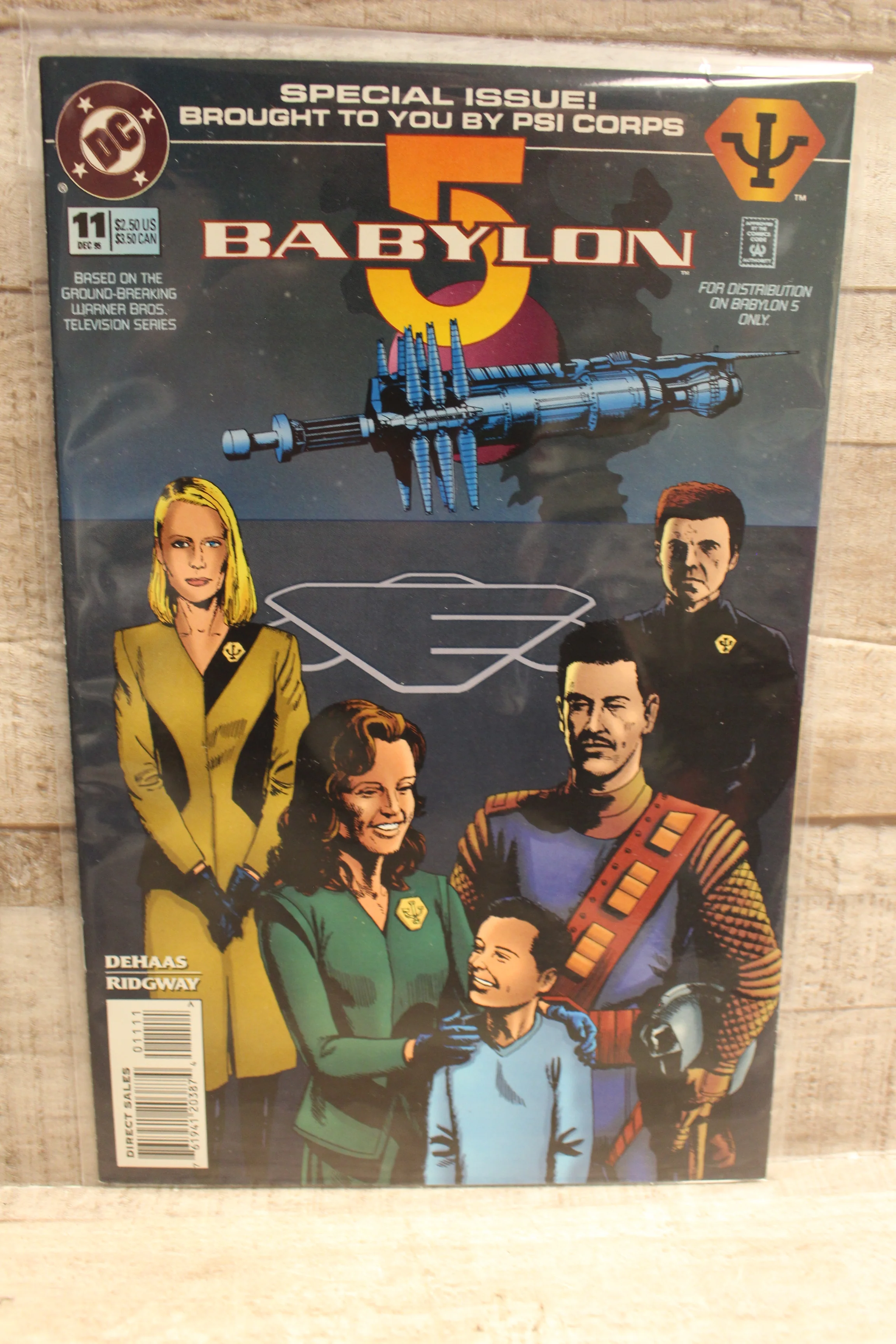 DC Comics 1995 Babylon 5 Special Issue The Psi Corps -Used