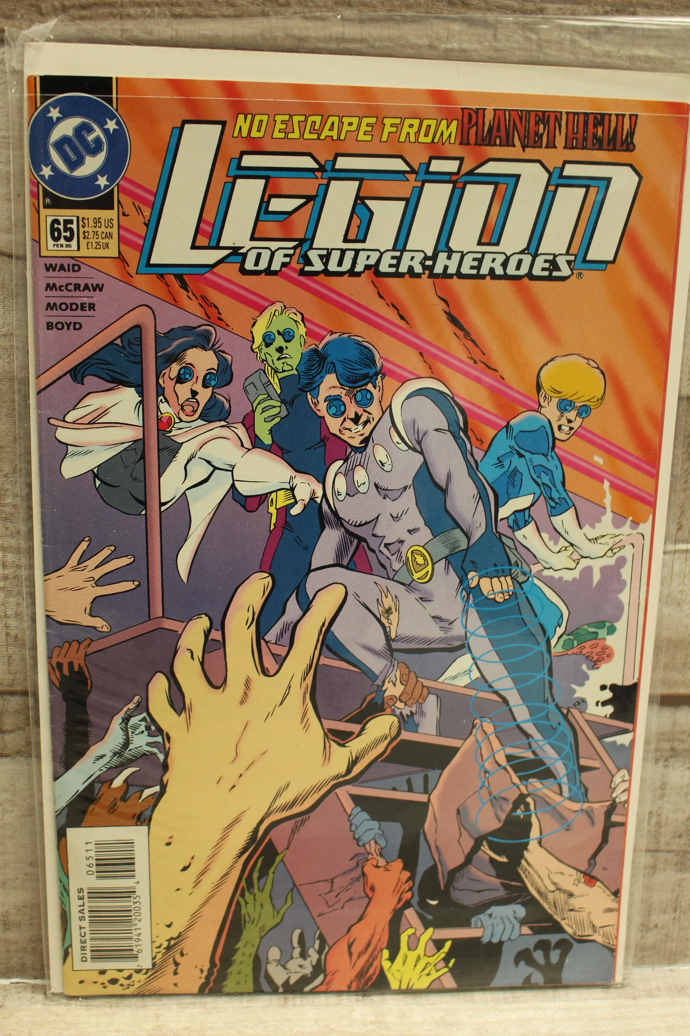 DC Comics Legion of Super-Heroes #65 Comic Book -Used