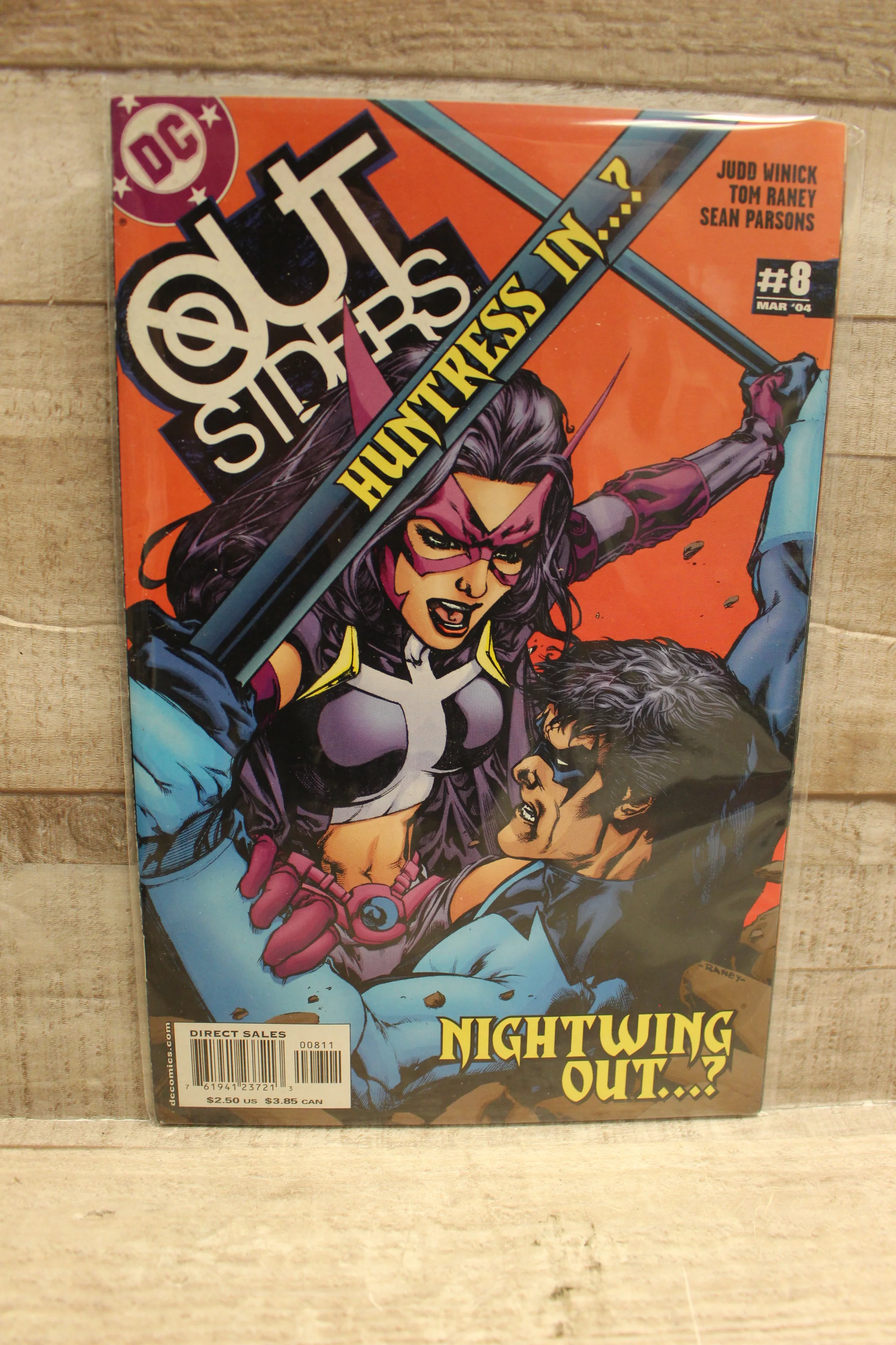 DC Comics Outsiders #8 Comic Book -Used