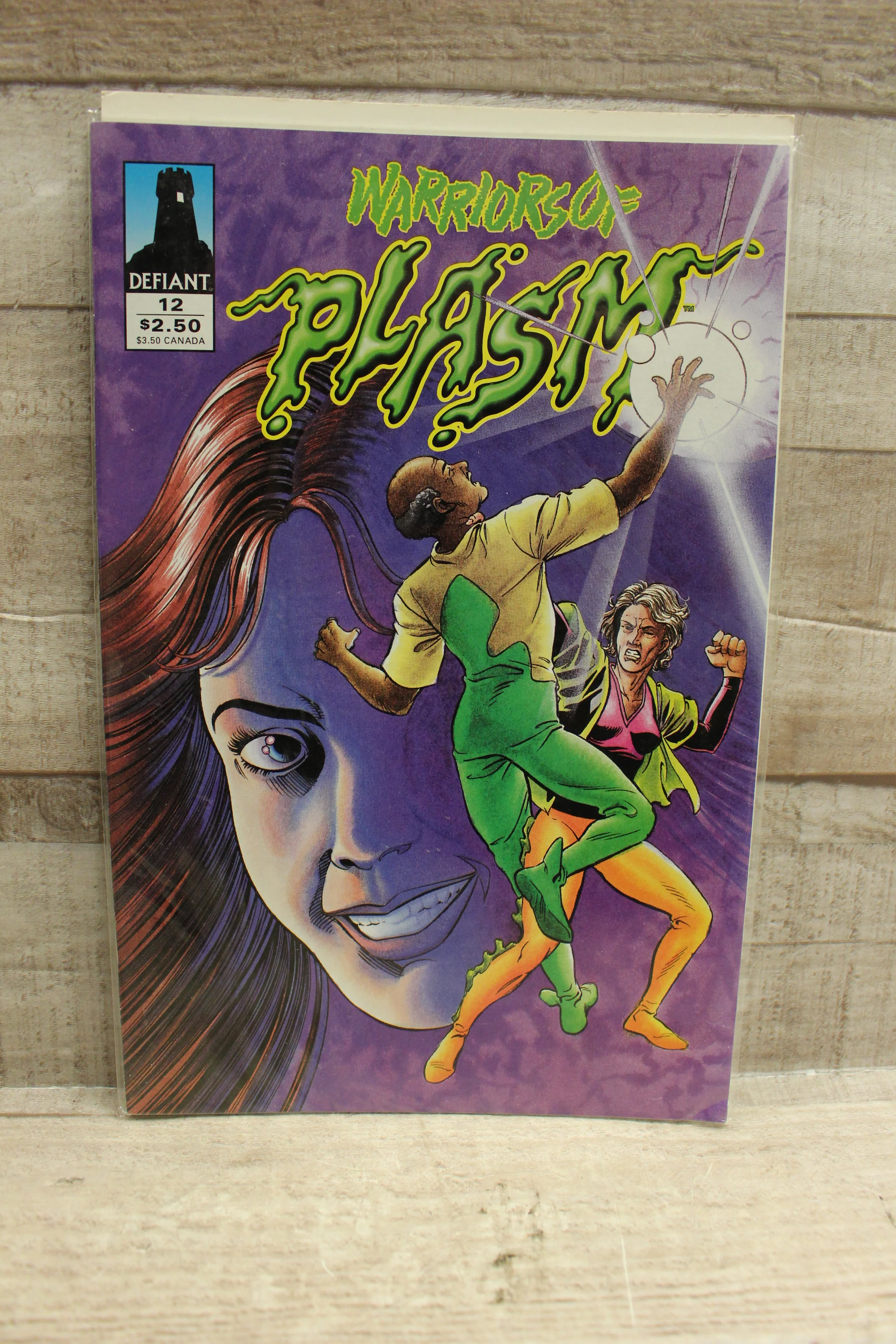 Defiant Comics Warriors of Plasm #12 Comic Book -Used