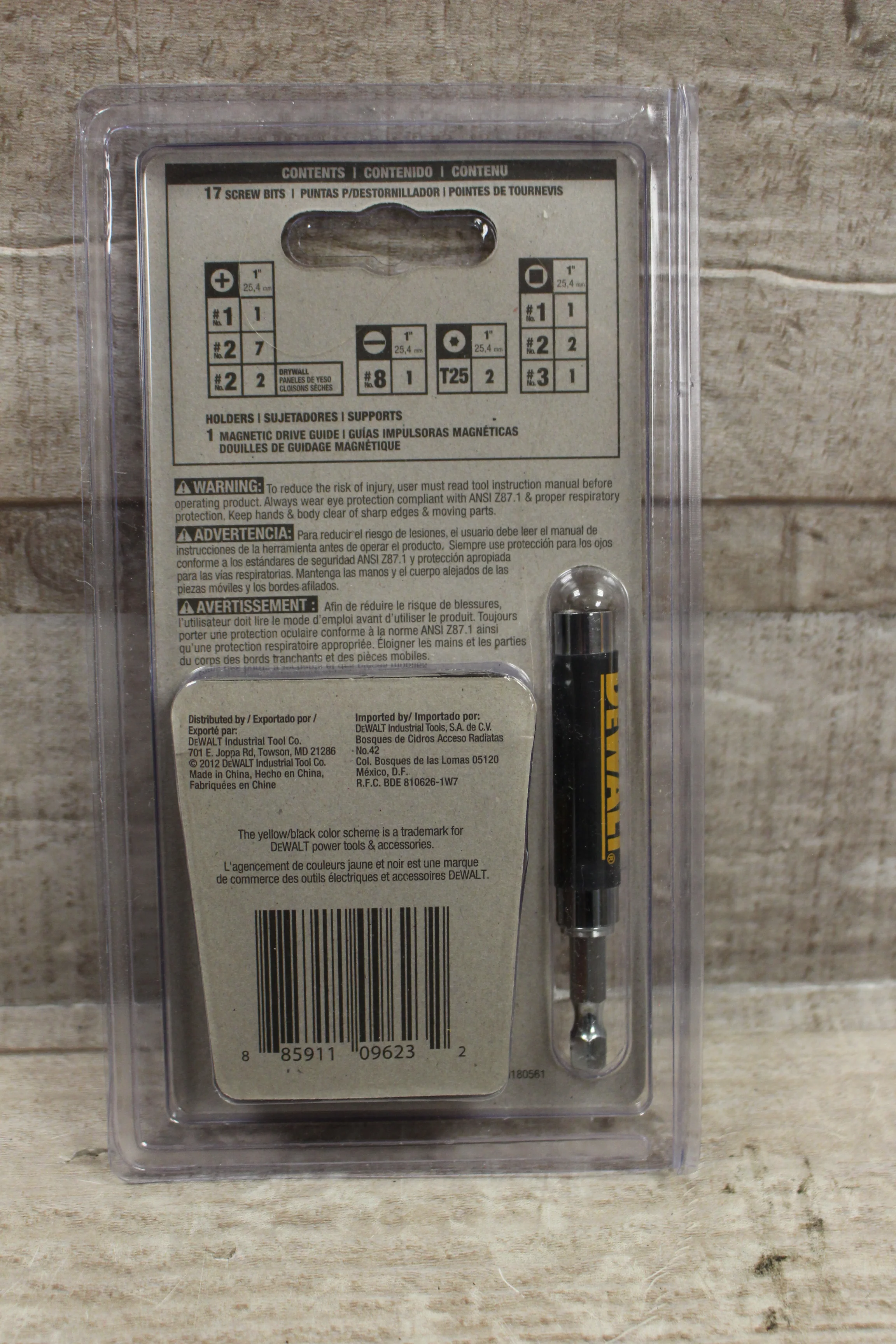 DeWalt 18-Piece Magnetic Drive Guide Set -New - Image 2