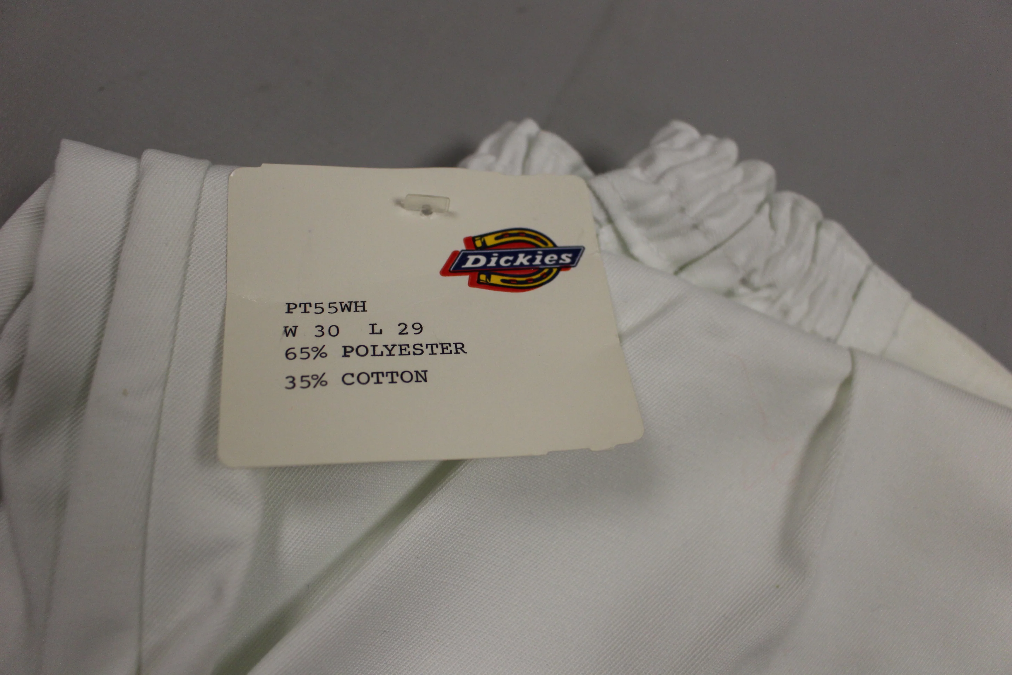 Dickie Men's White Pant - W 30 x L 29 - PT55WH - New - Image 4