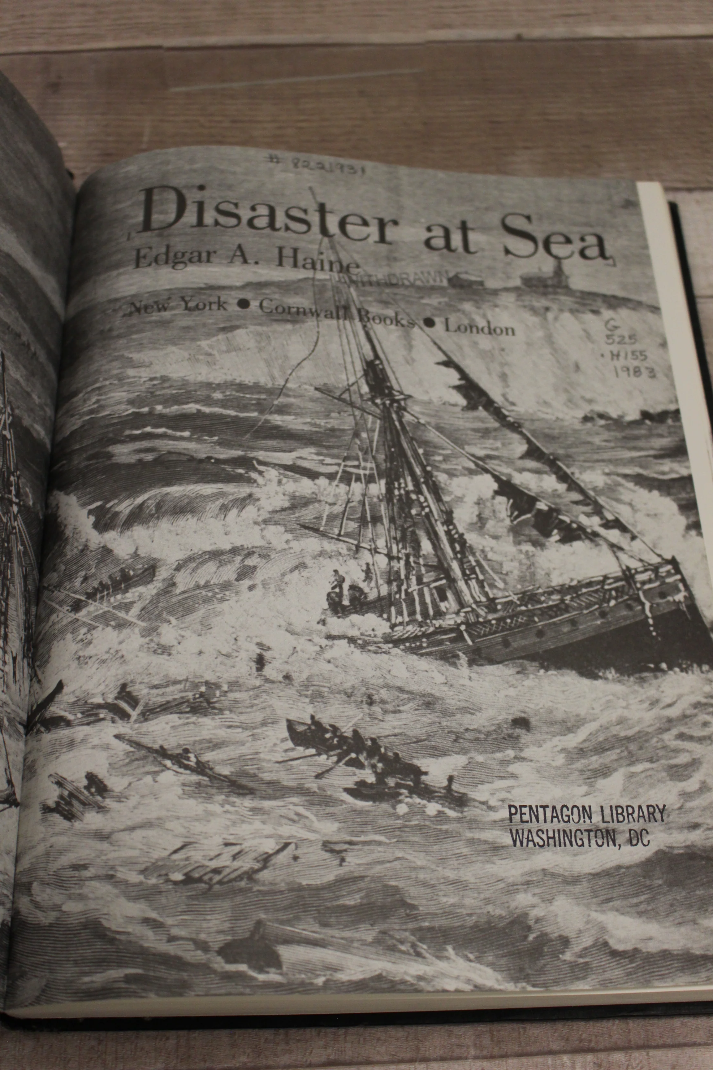 Disaster at Sea by Edgar A. Haine - Image 2