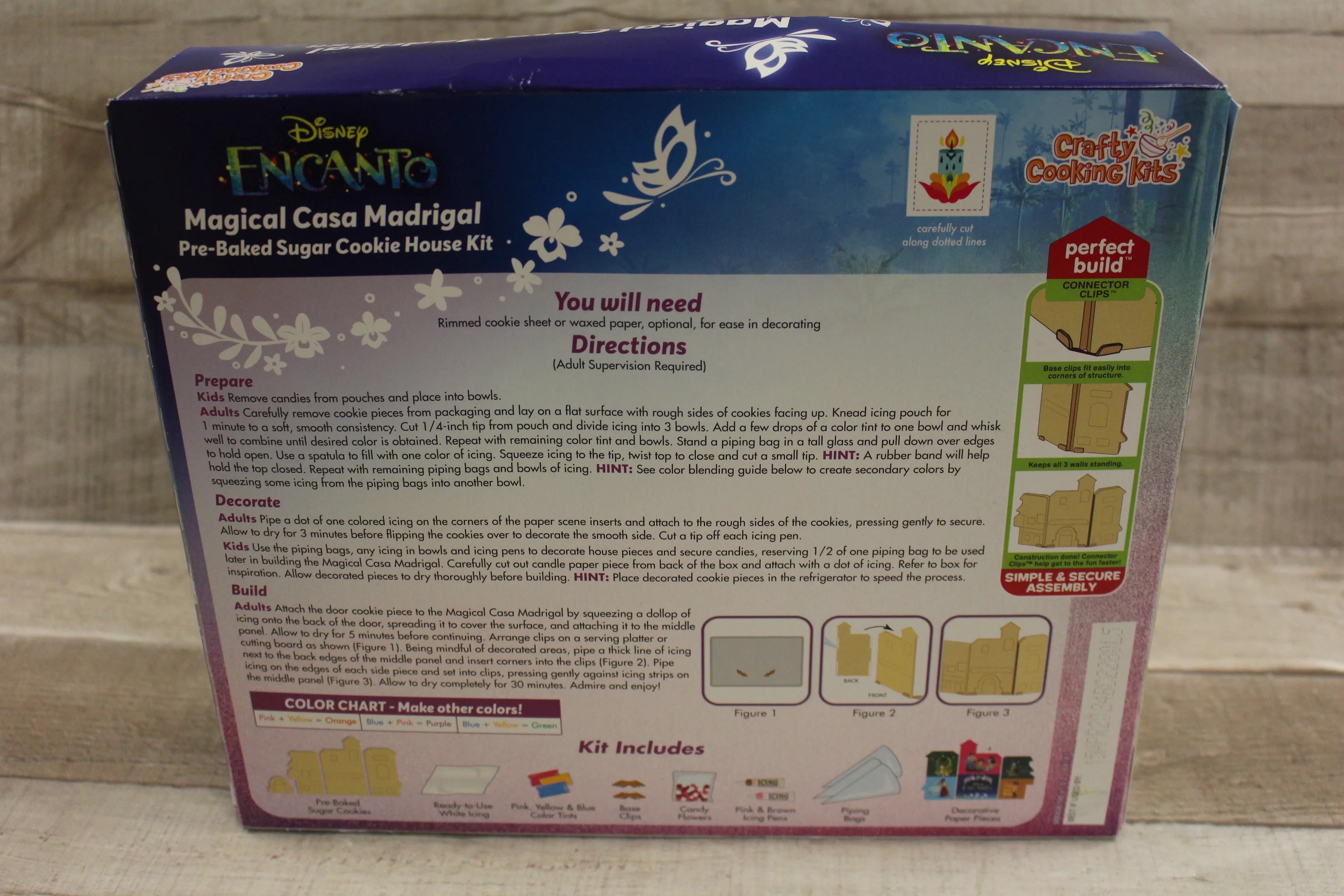 Disney Encanto Magical Casa Madrigal Pre-Baked Sugar Cookie House Kit - New - Image 3