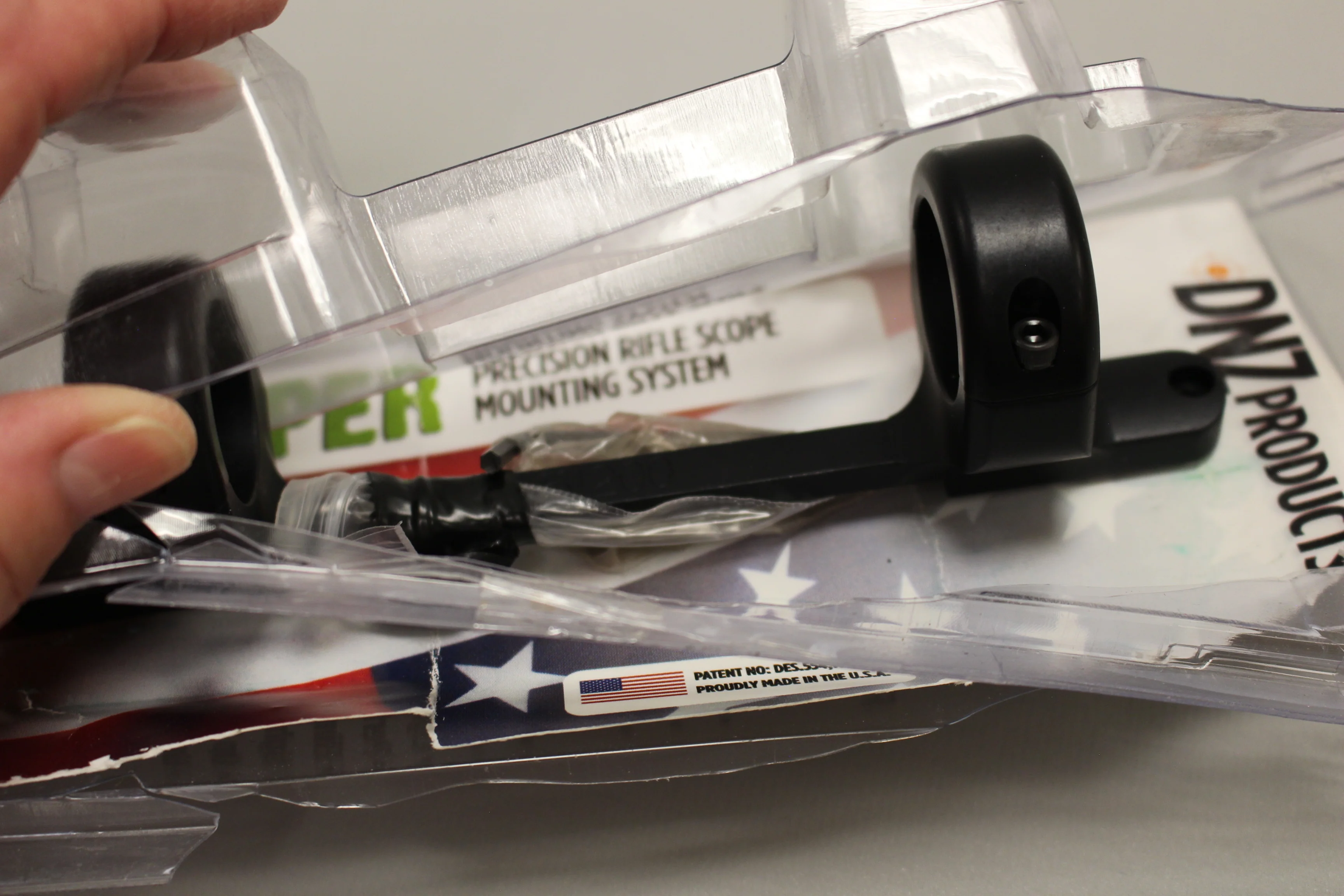 DNZ Savage Axis Edge Scope Tube - 1" - Black - New - Image 4