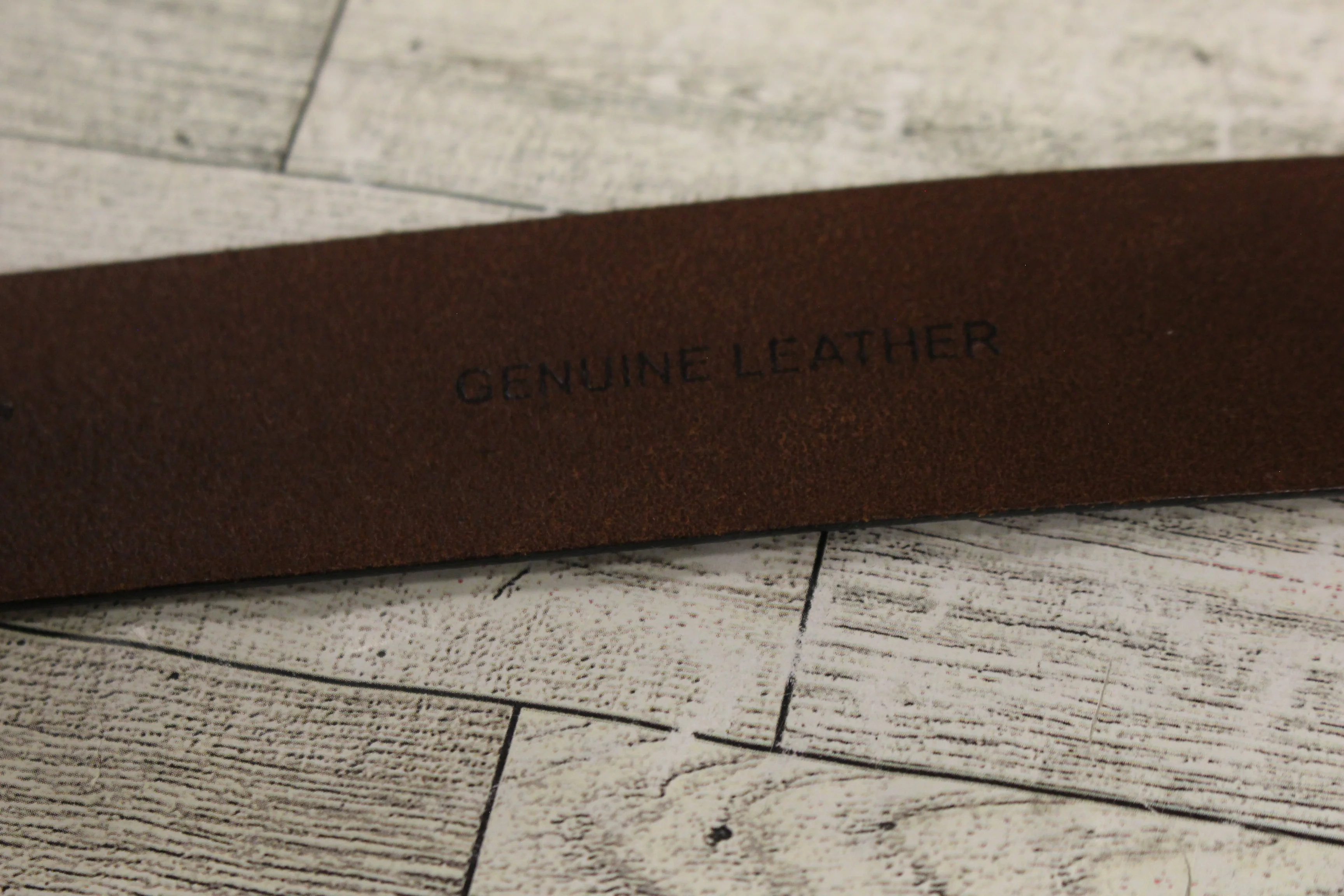 Dockers Men's Leather Brown Belt - Size: 40 - Used - Image 6