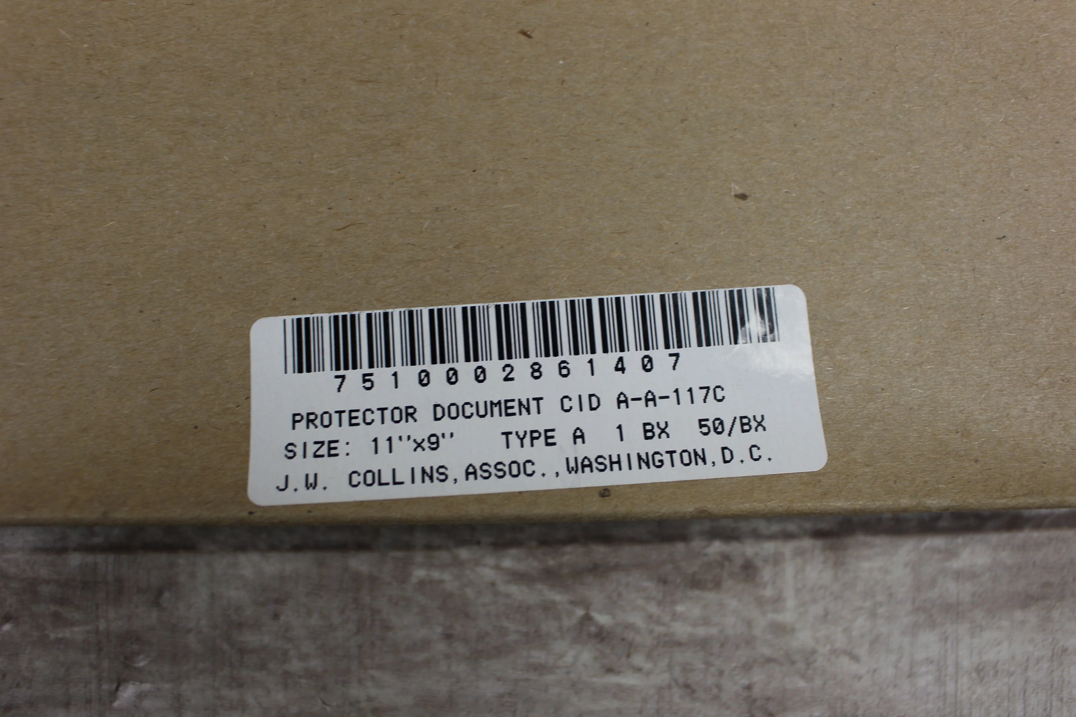 Document Protector Type A 11"x9" 7510-286-1407 Pack Of 50 -Used - Image 3