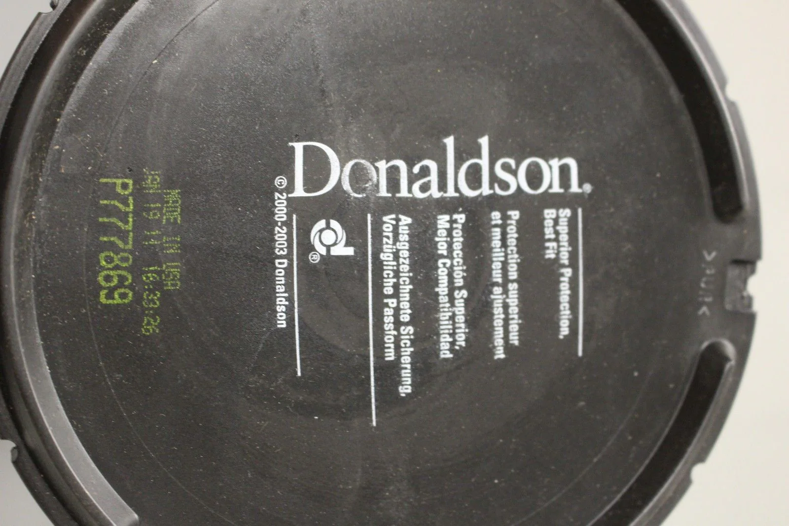 Donaldson Air Filter, NSN 2940-01-476-5481, P/N 10007744 - Image 3