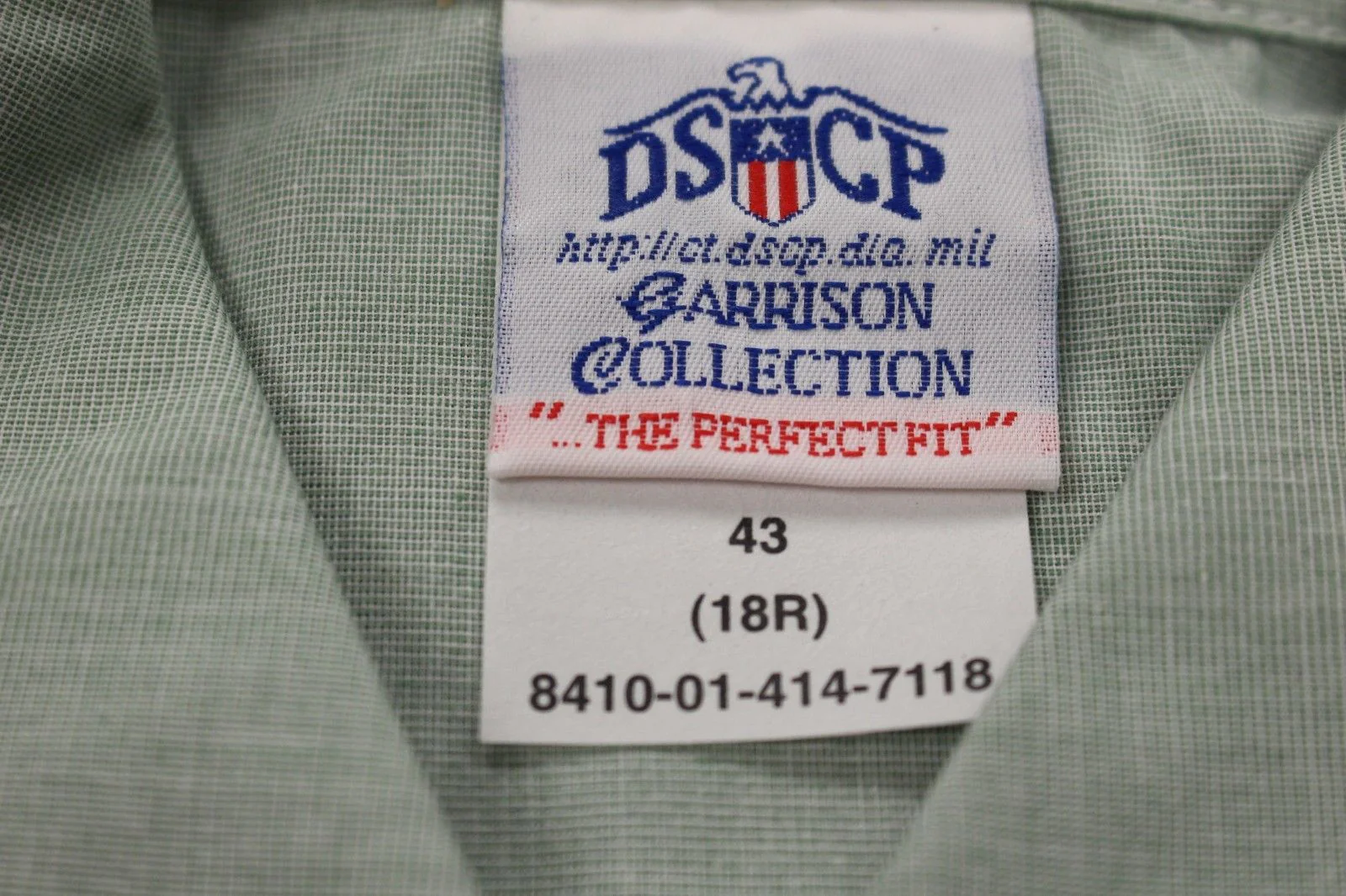 DSCP US Army Woman's Shirt, NSN 8410-01-414-7118, Size: 18R, New! - Image 2