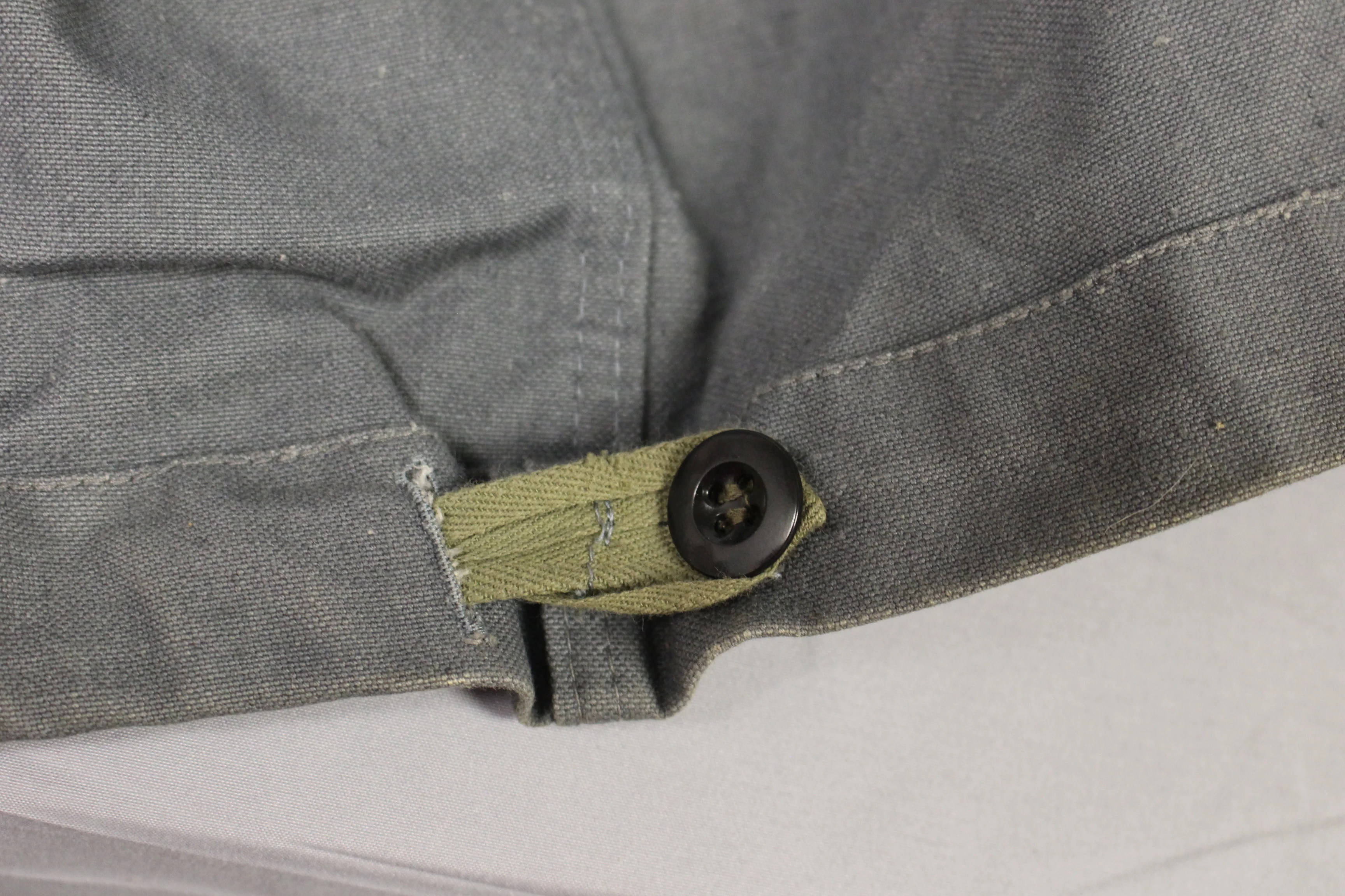 East German Civil Defense Zivil Verteidigung Tunic - Size: M88 - Used - Image 8