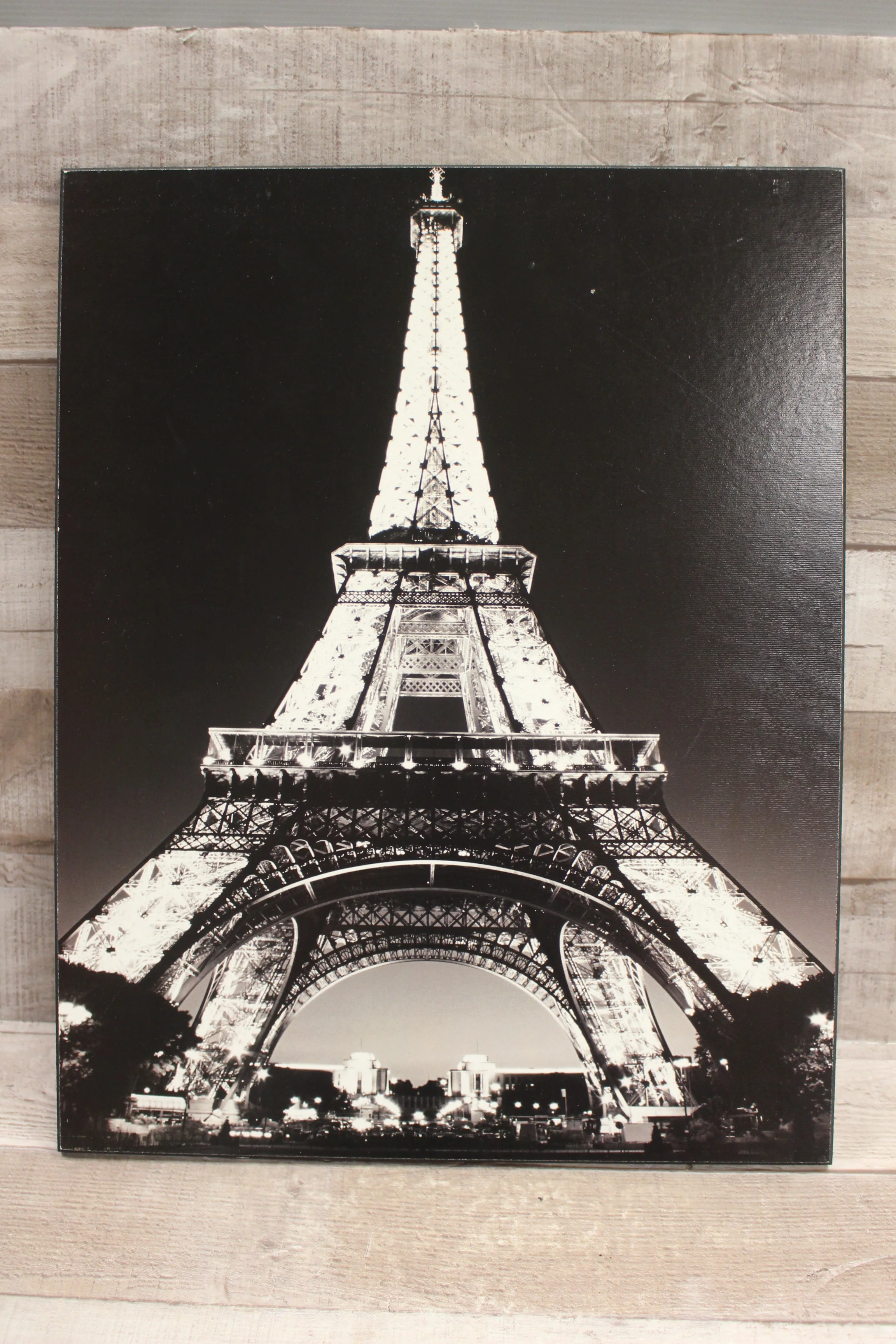 Eiffel Tower Paris Wall Hanging Decor Sign -Used