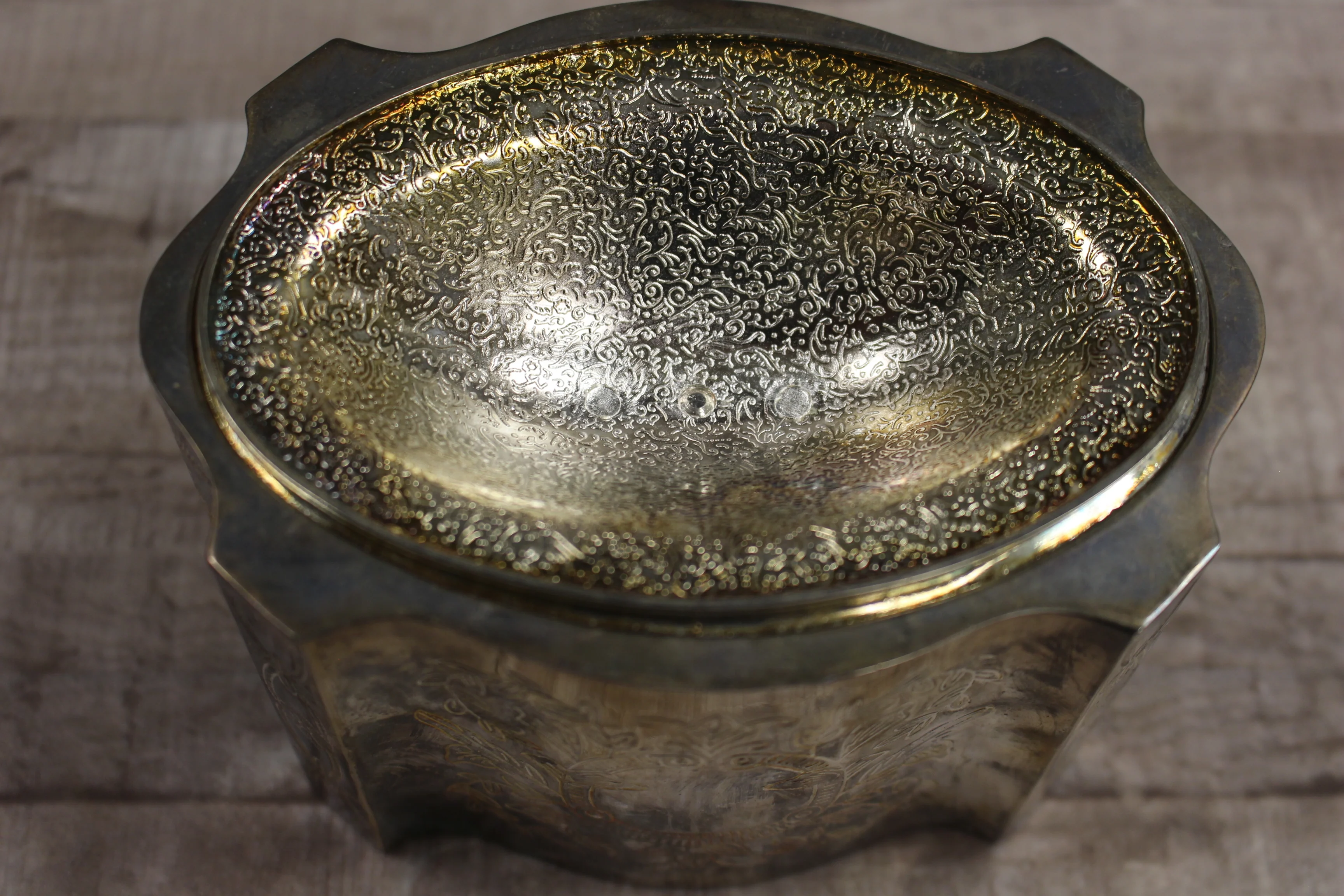 Elder Beerman Silverplated Jewelry Box - Used - Image 7