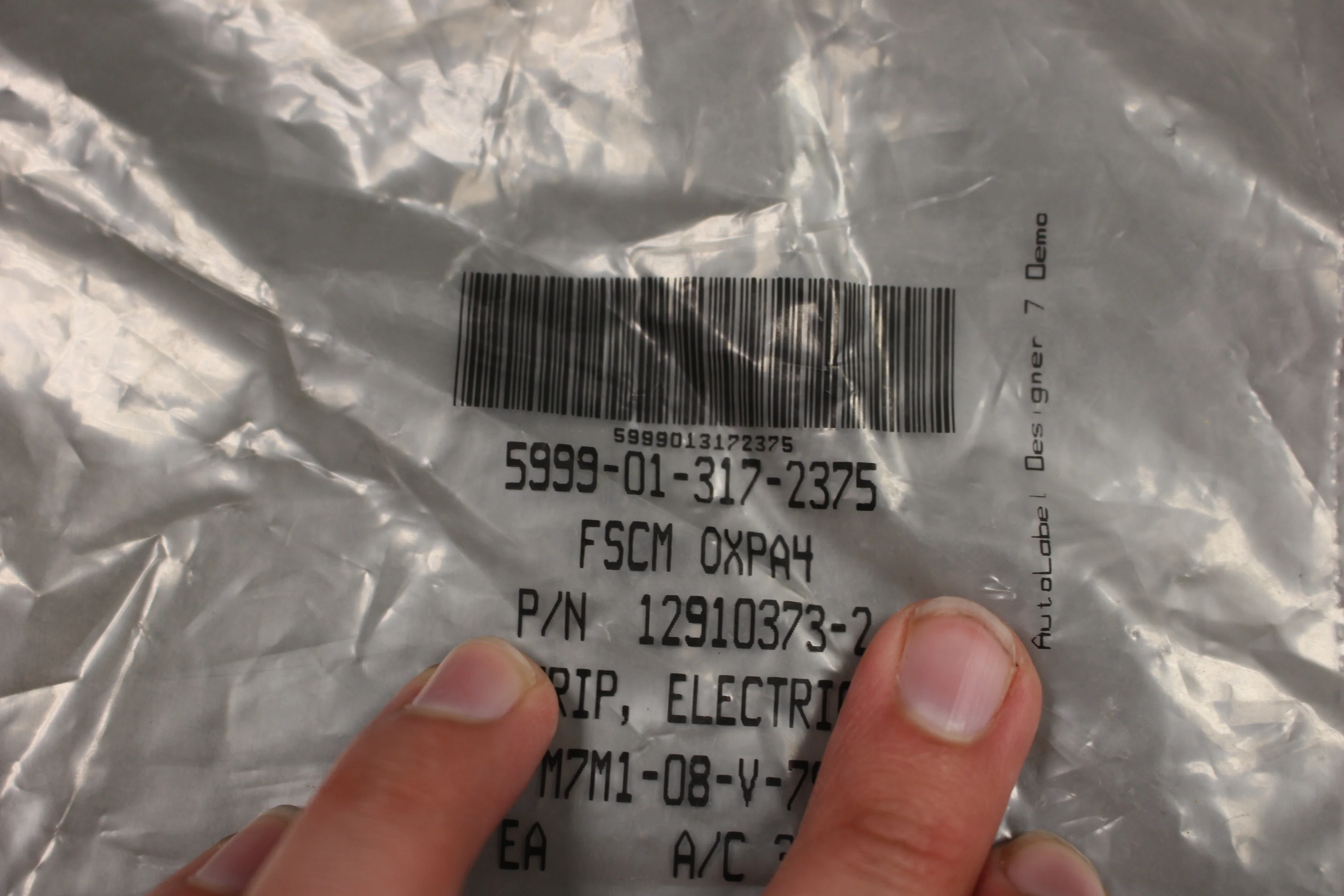 Electrical Grounding Strip, 5999-01-317-2375, 12910373-2, New - Image 3