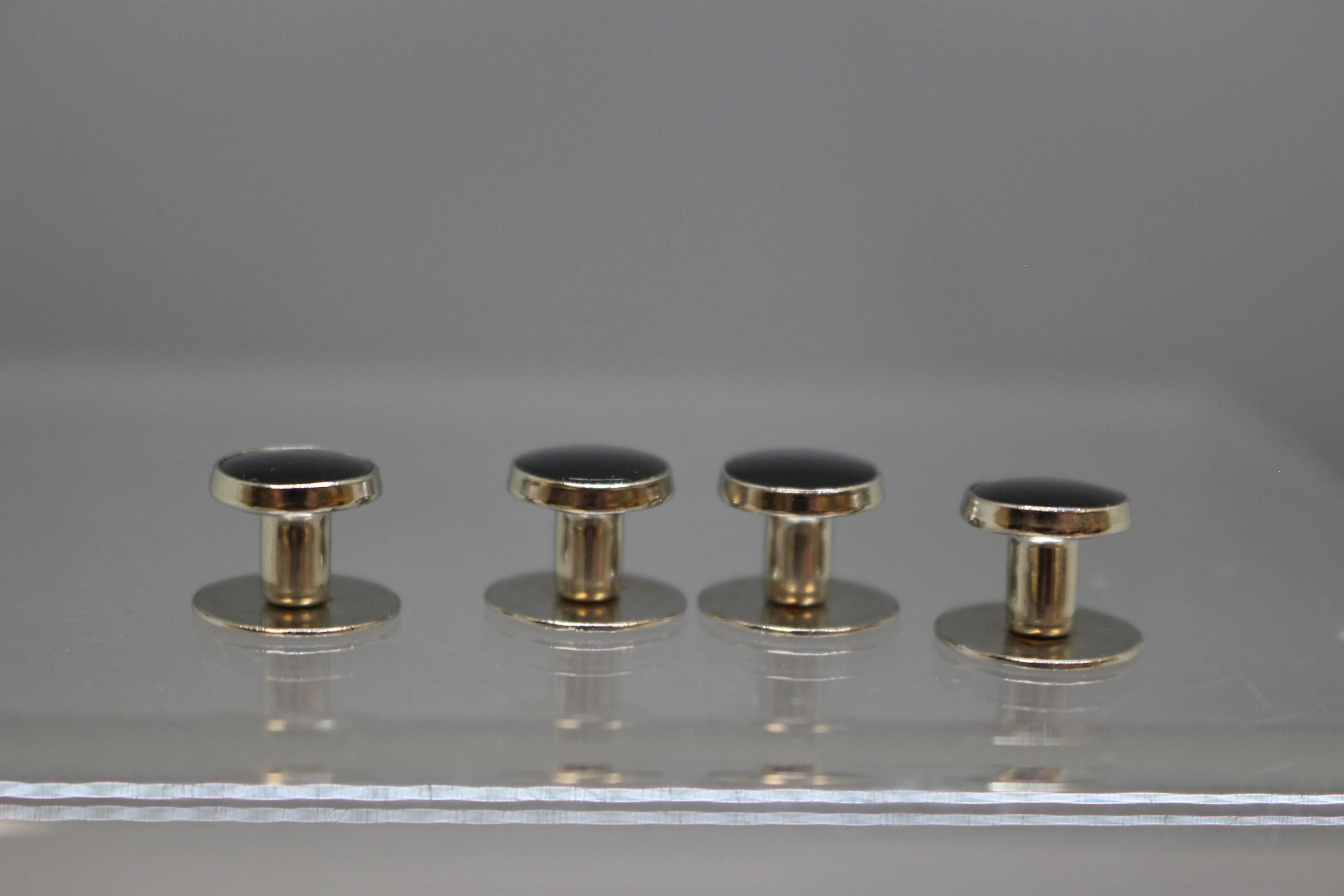 Etched Cuff Links - Set of 4 - Silver - Used - Image 3