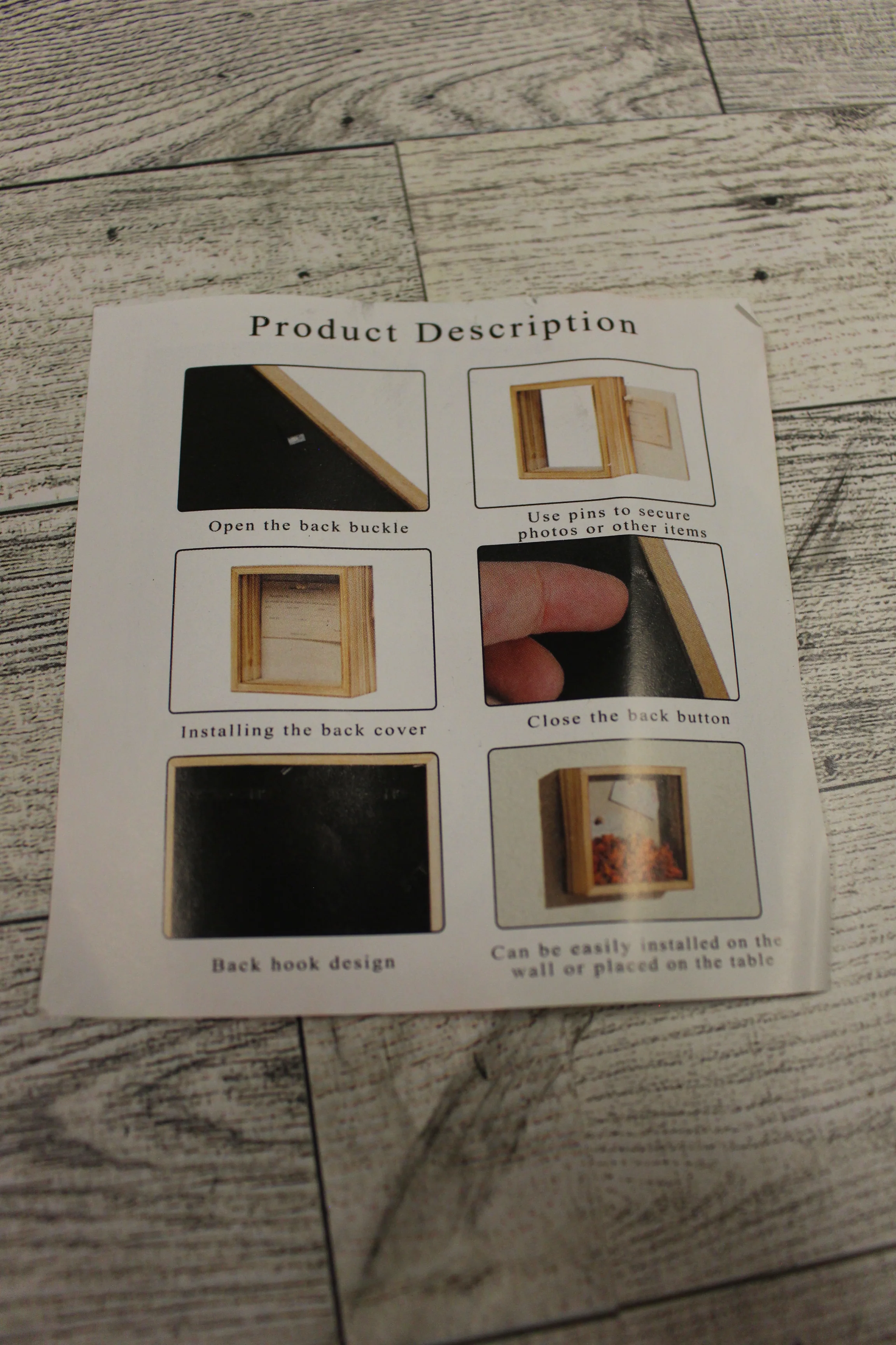 Fadmew Studio 3 Shadow Box - 6" x 6" - New - Image 3