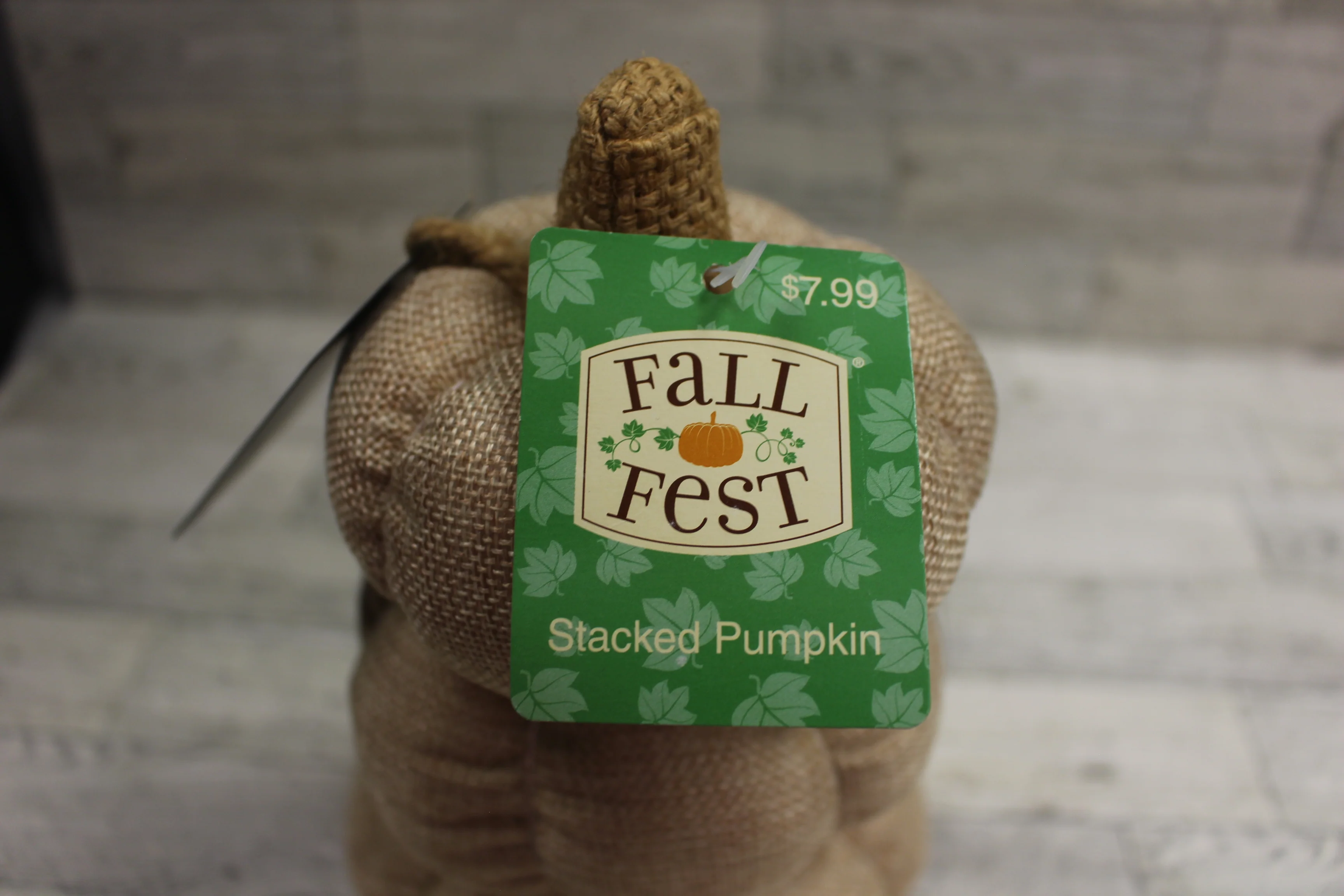 Fall Fest Stuffed Stacked Pumpkins - "Be Grateful" - New - Image 6