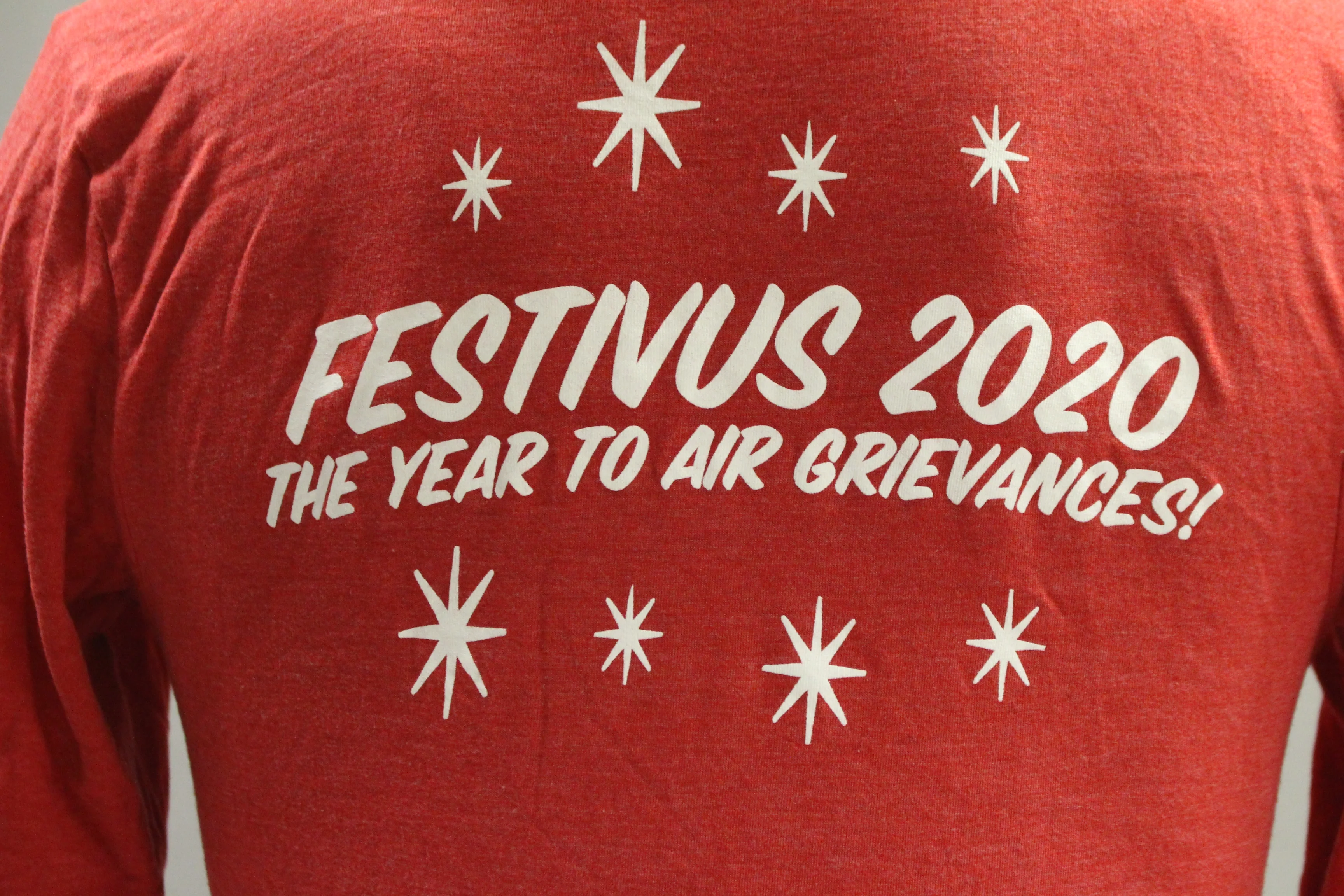 Festivus 5K 2020 The Year To Air Grievances! T-Shirt - Small - Used - Image 3