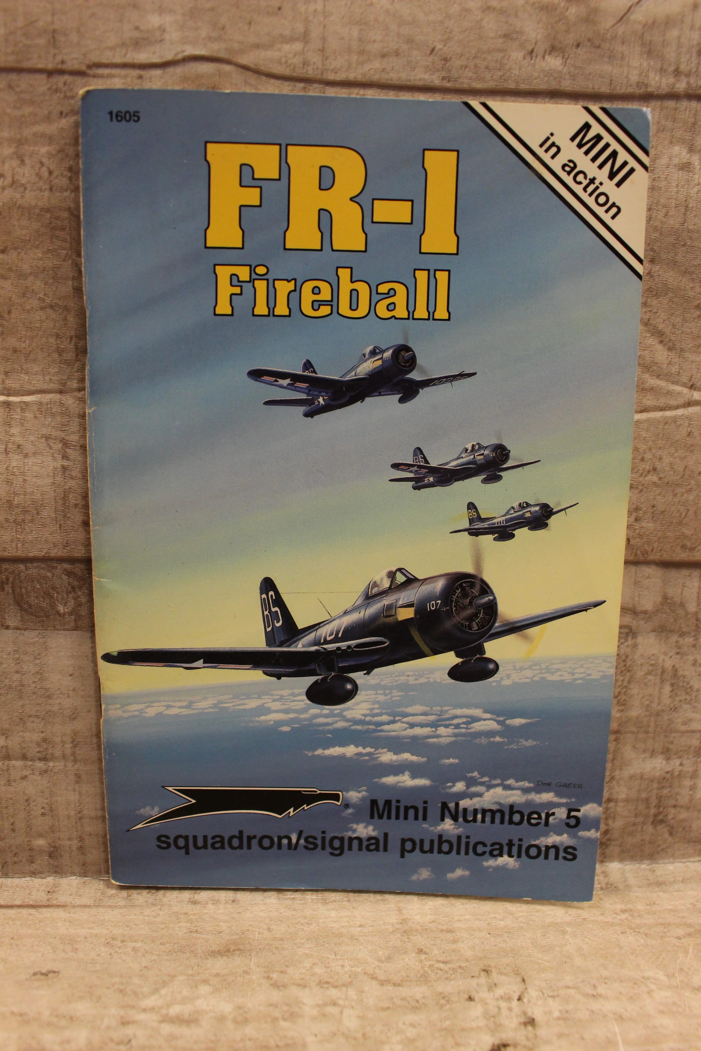 Fireball "Mini" in Action Squadron Signal Book -Used