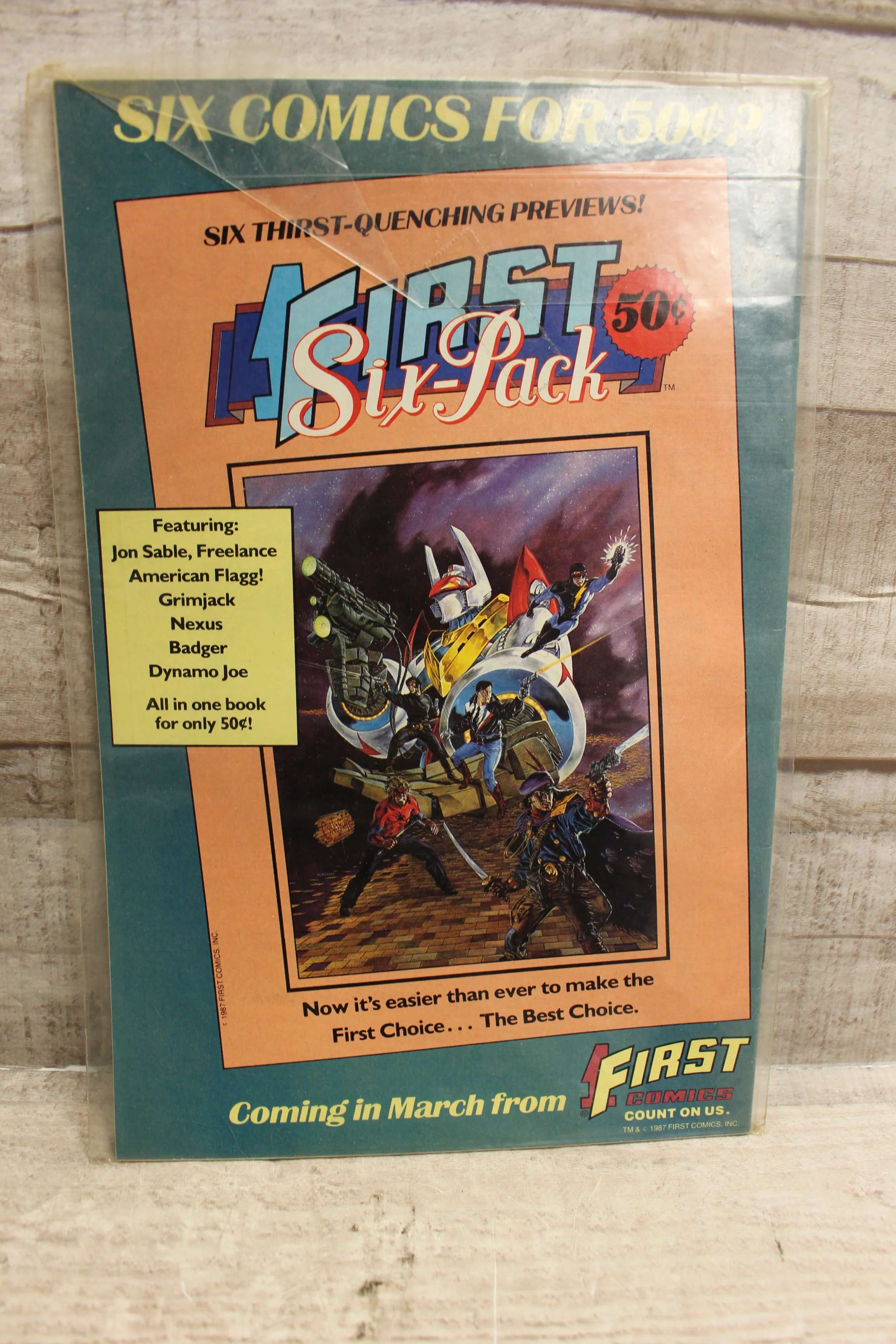 First Comics Deluxe Series Nexus No. 33 Comic Book The Dude Returns! -Used - Image 2