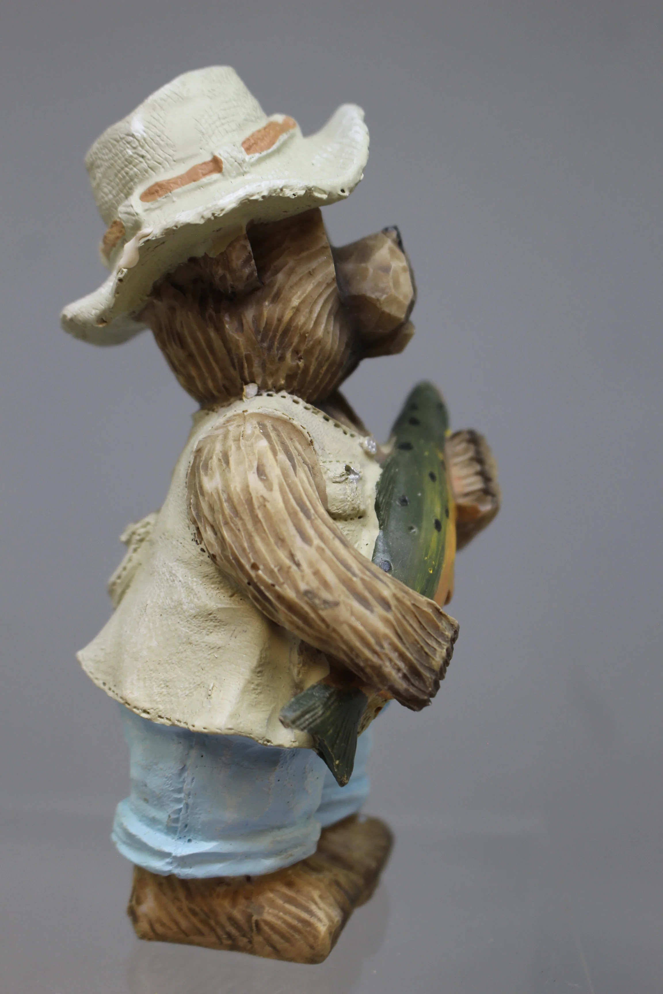 Fishing Bear Figurine - Used - Image 4