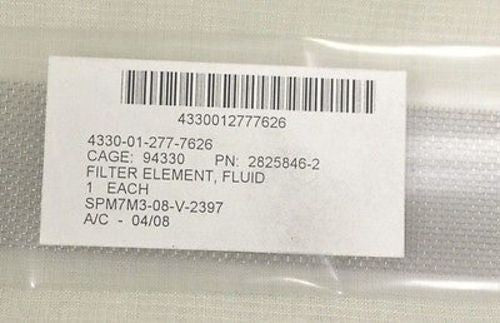 Fluid Filter Element, NSN 4330-01-277-7626, P/N 282846-2, NEW! - Image 2