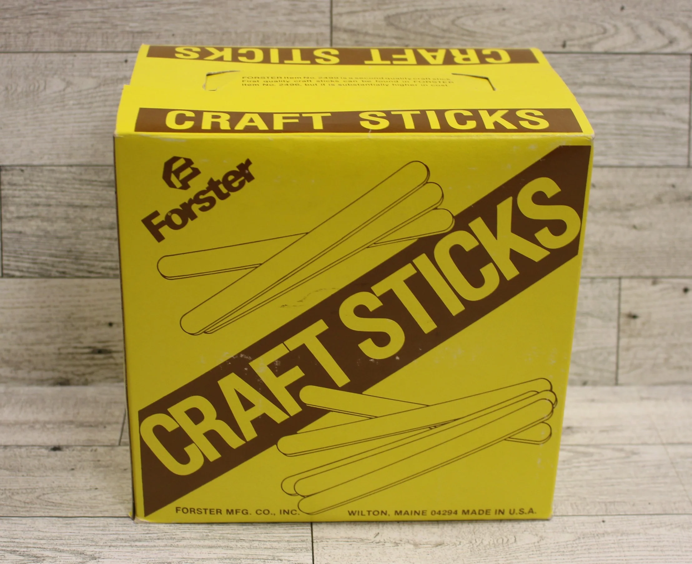 Forster Woodcraft Popsickle Craft Stick - New - Image 2