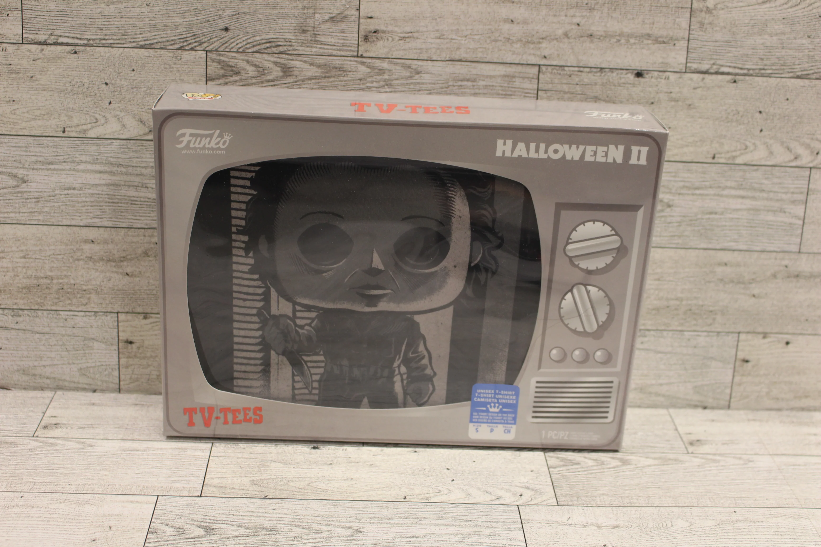 Funko Halloween II Michael Meyers TV Box T-shirt/Tee - Size: Small - New - Image 3