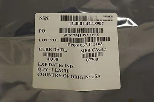 Fuss-Dewar Button, NSN 1240-01-424-8907, P/N 12294171, NEW! - Image 3