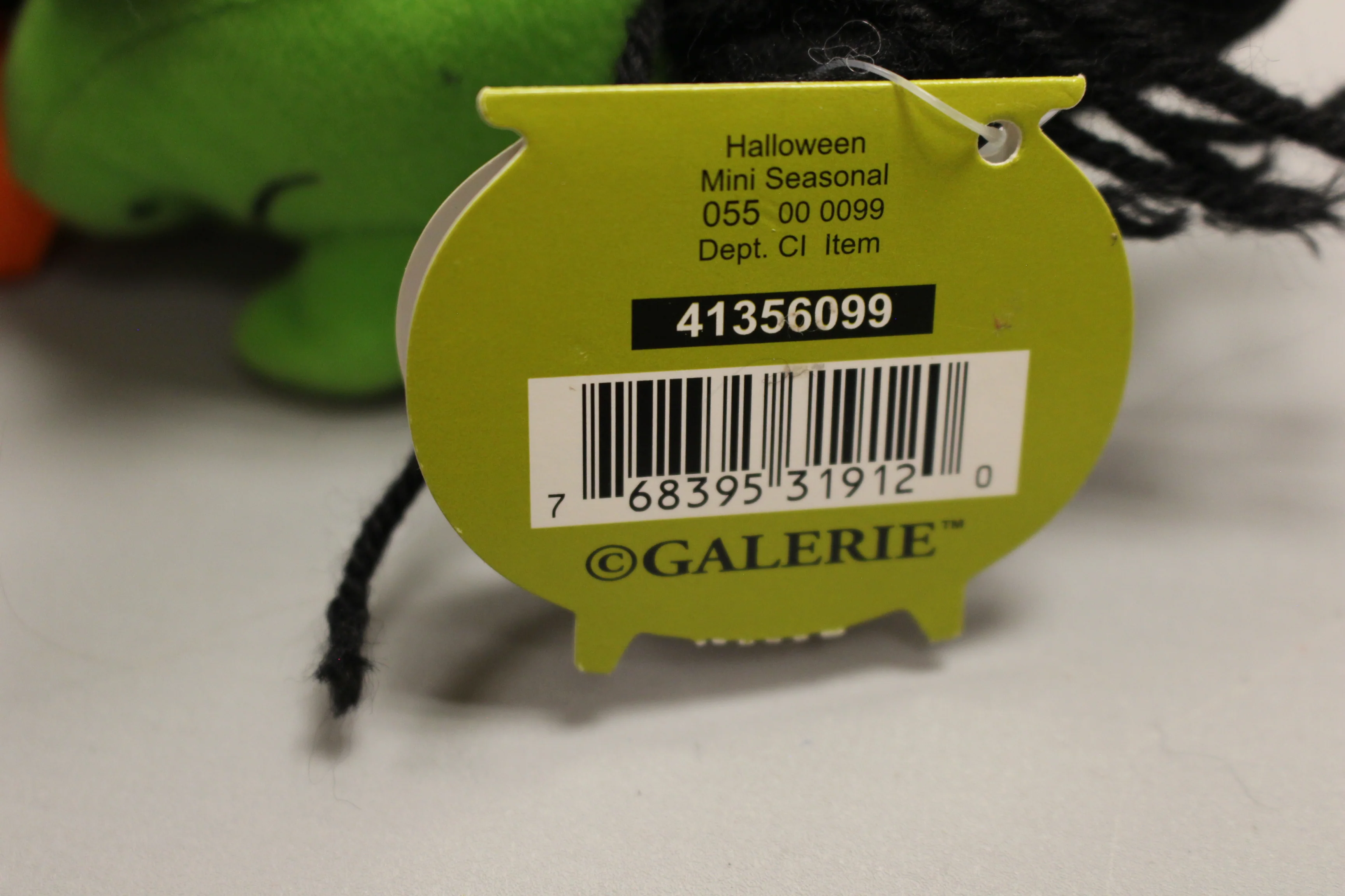 Galerie Halloween Spooky Witch Plush - New - Image 7