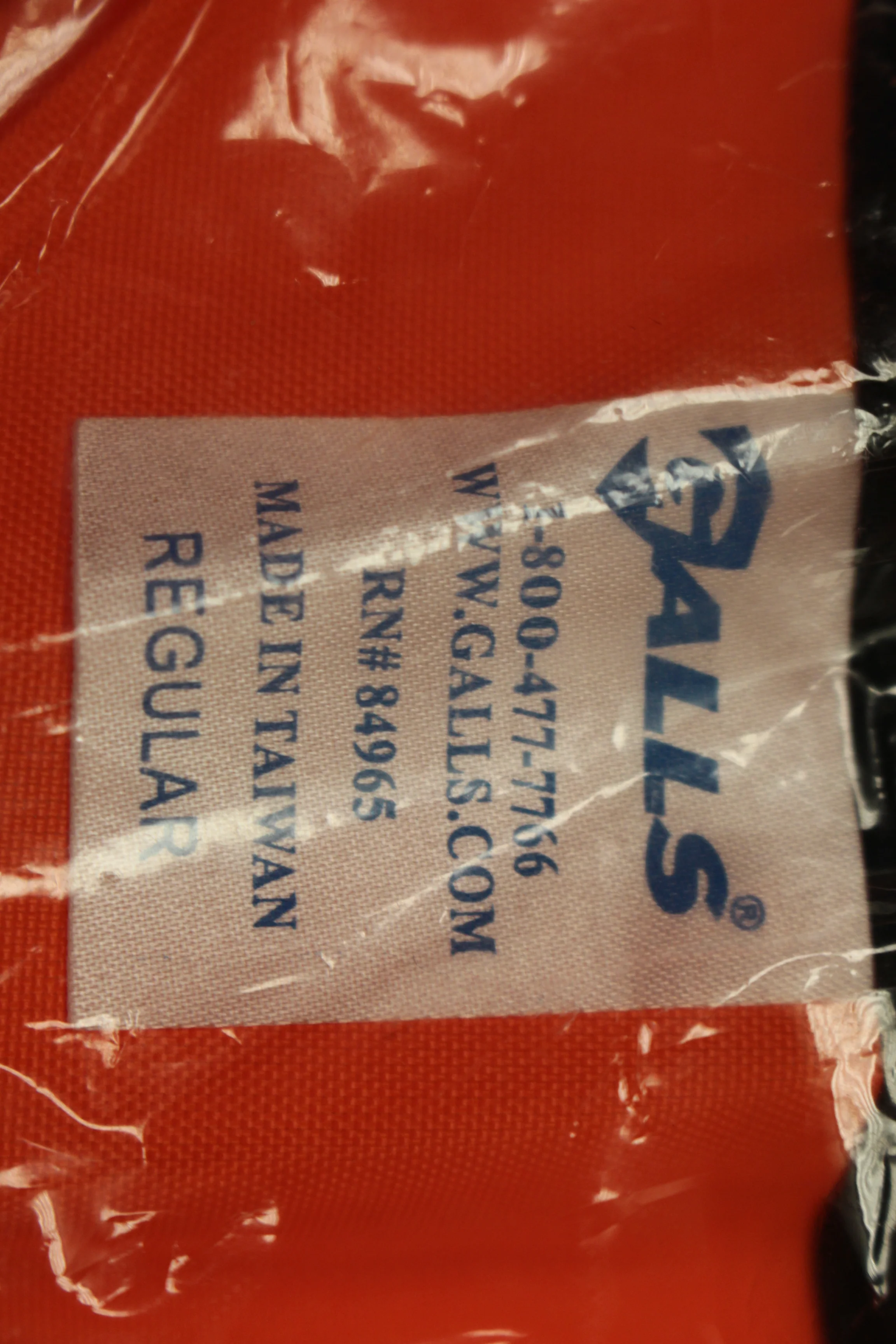 Galls High Visibility Traffic Vest, Orange, Regular Plain, New - Image 4