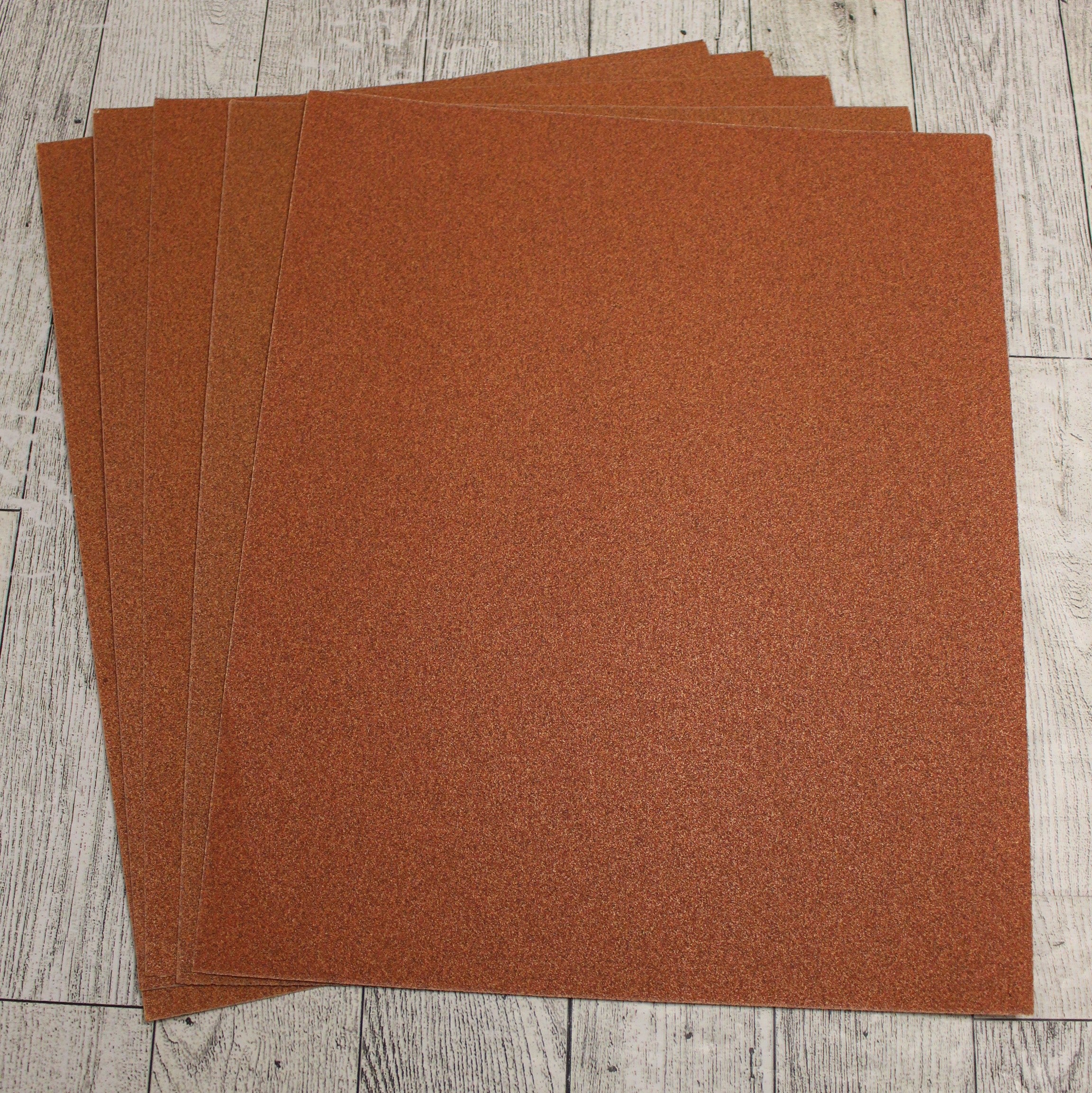 Gator 11 " L x 9 " W 120 Grit Fine Aluminum Oxide Sandpaper - Pack of 5 Sheets