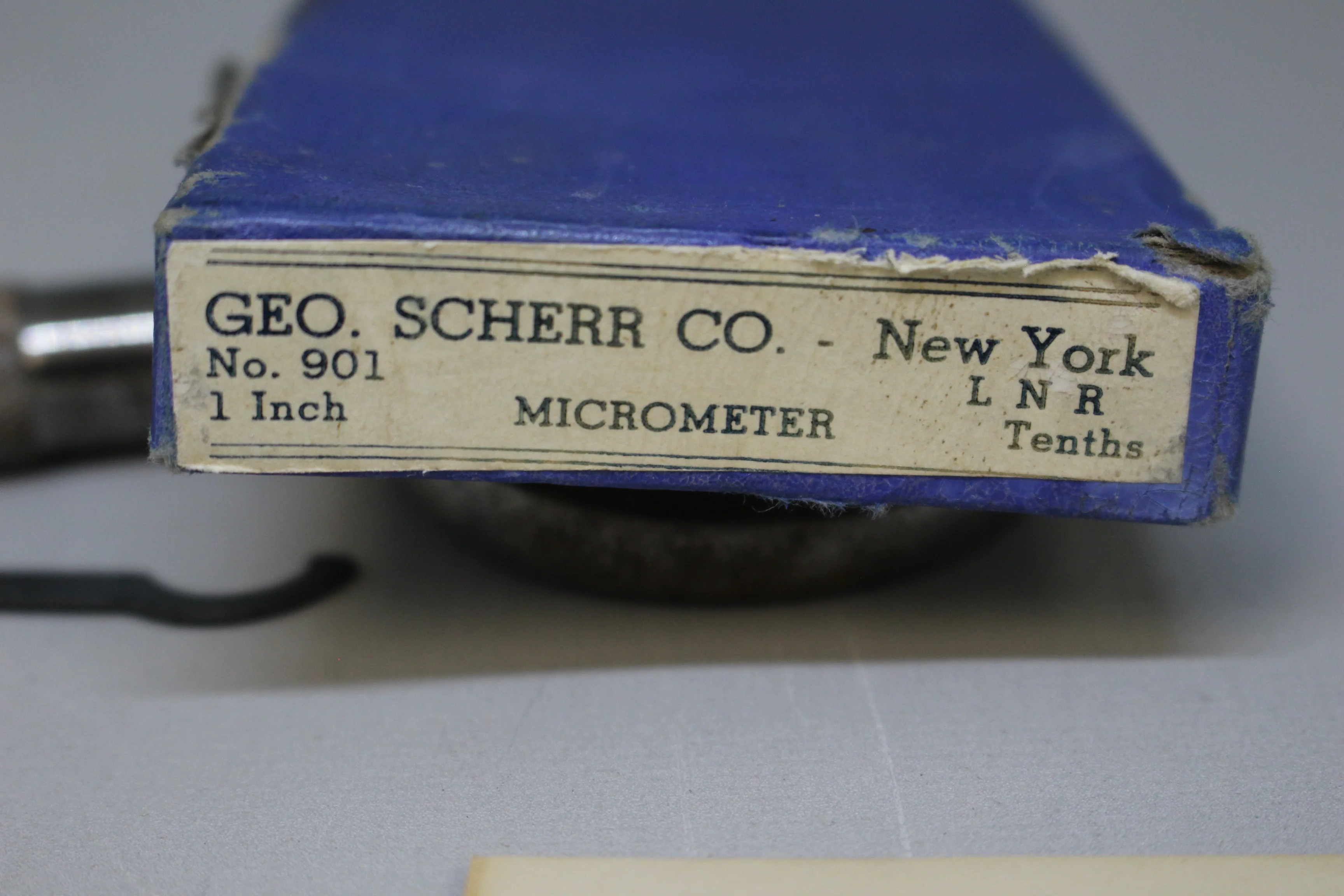 Geo Scherr Co Single Point Micrometer - NO 901 - 1 Inch - Used - Image 4