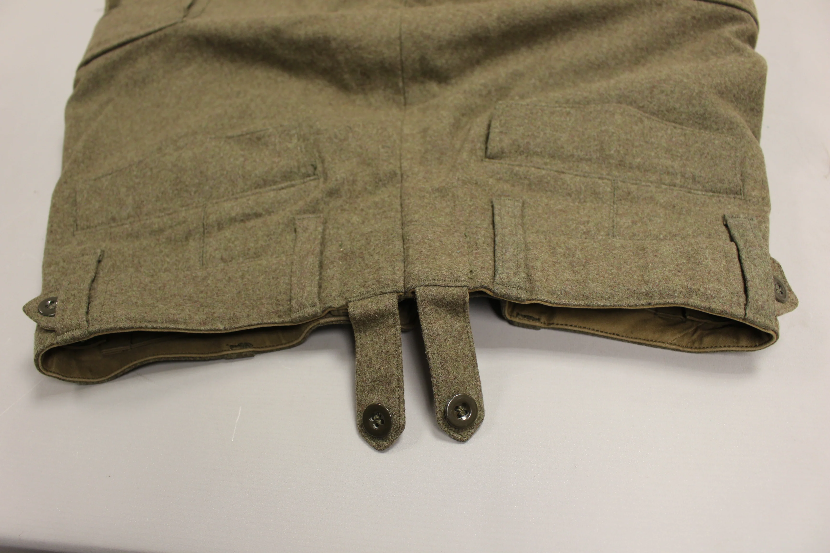 German Wilhelm Schwarz Wool Cargo Trousers - 174/78 - Used - Image 10