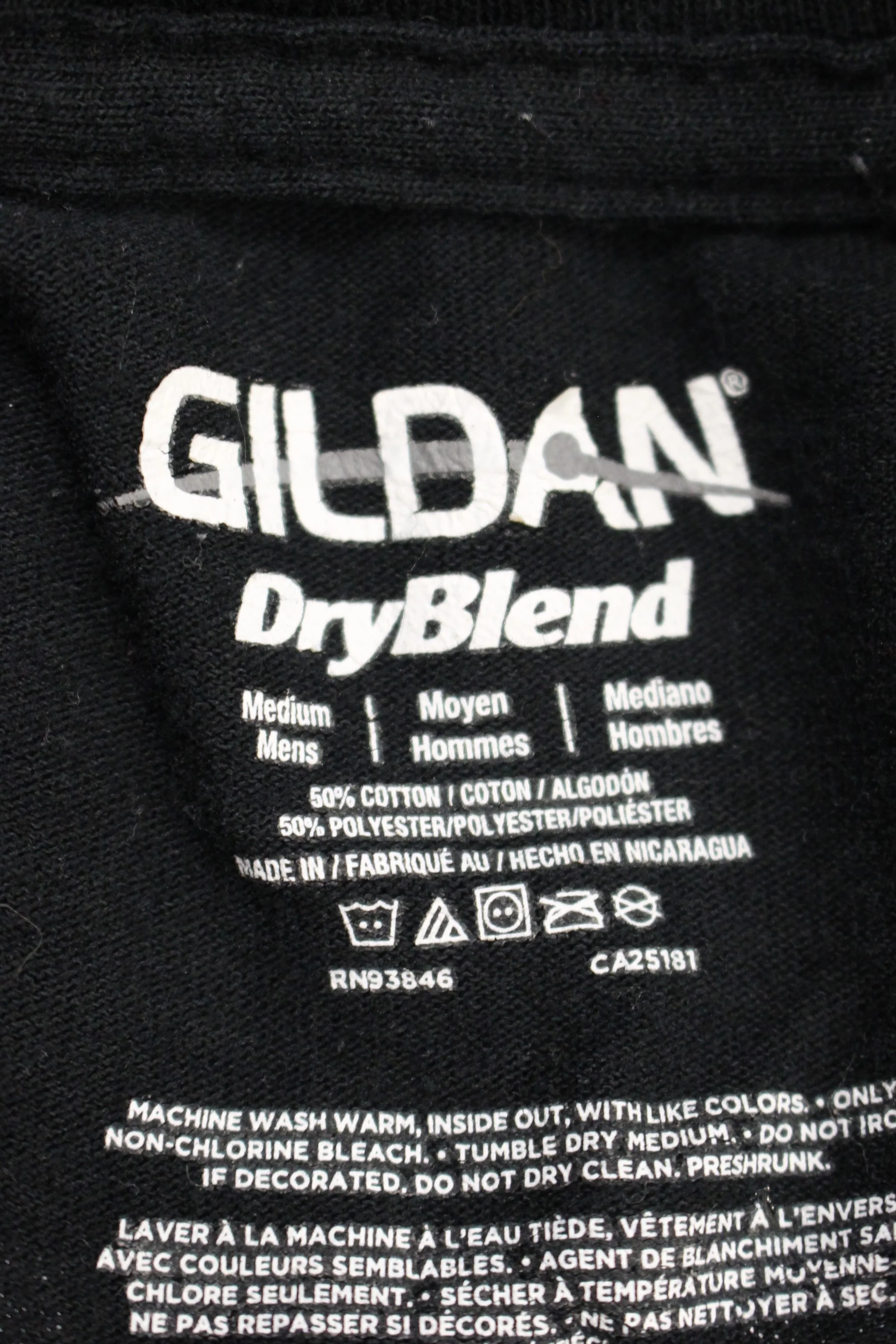 Gildan Dry Blend POW MIA Men's Shirt Medium - Image 4
