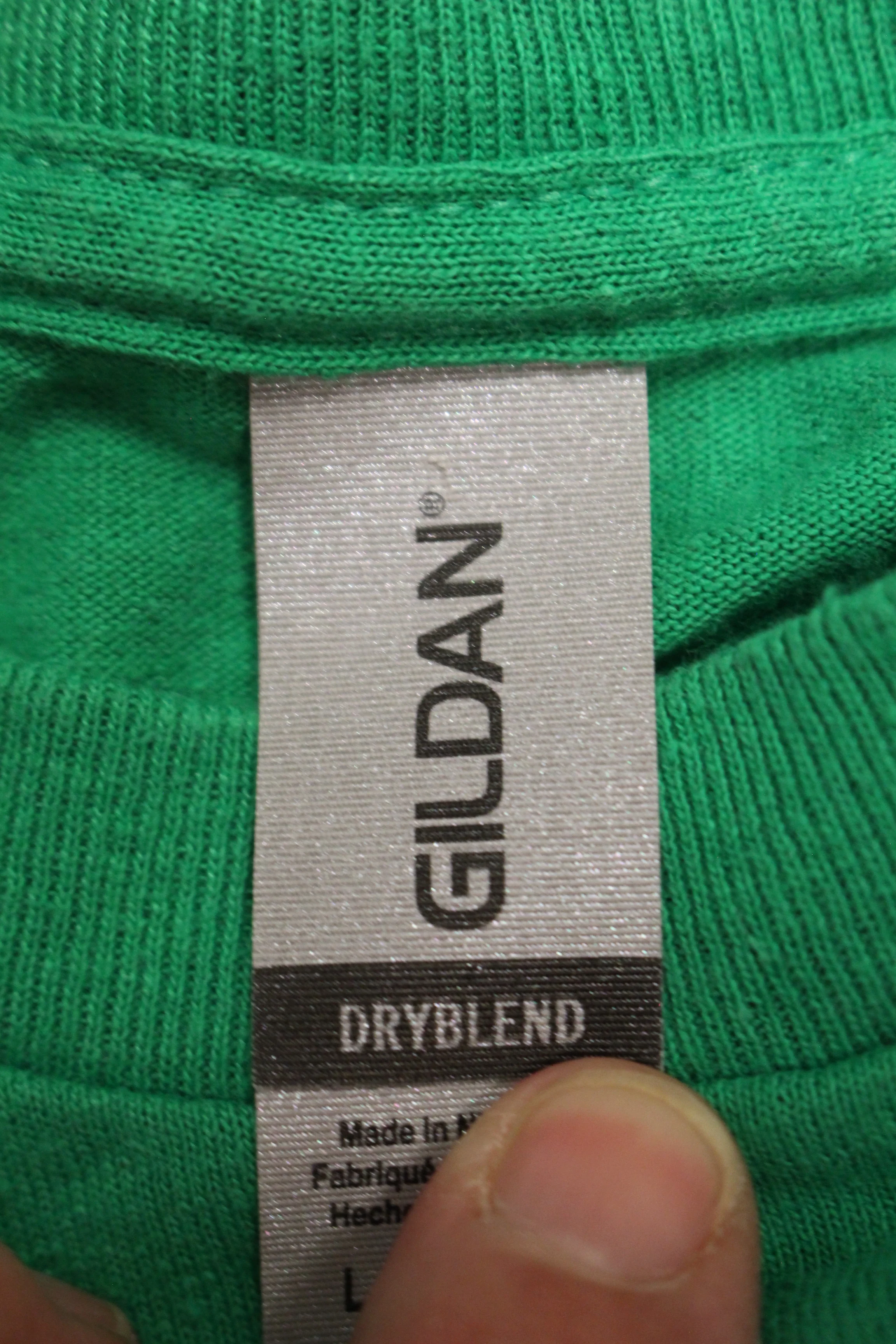 Gildan Ireland Short Sleeve T-Shirt - Green - Large - Used - Image 5