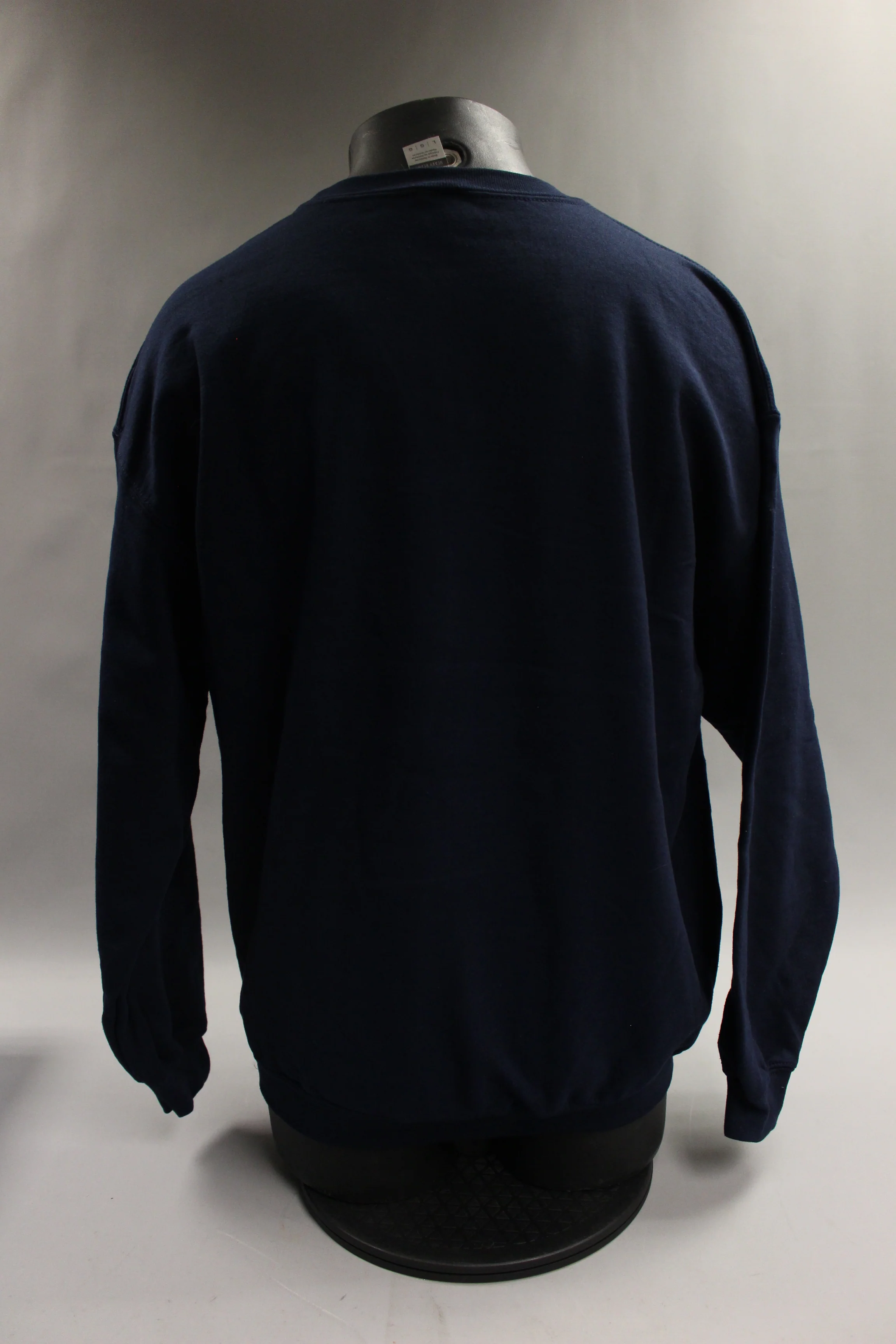 Gildan NET USA Crewneck Sweater Sweatshirt - Navy Blue - Large - Excellent - Image 2