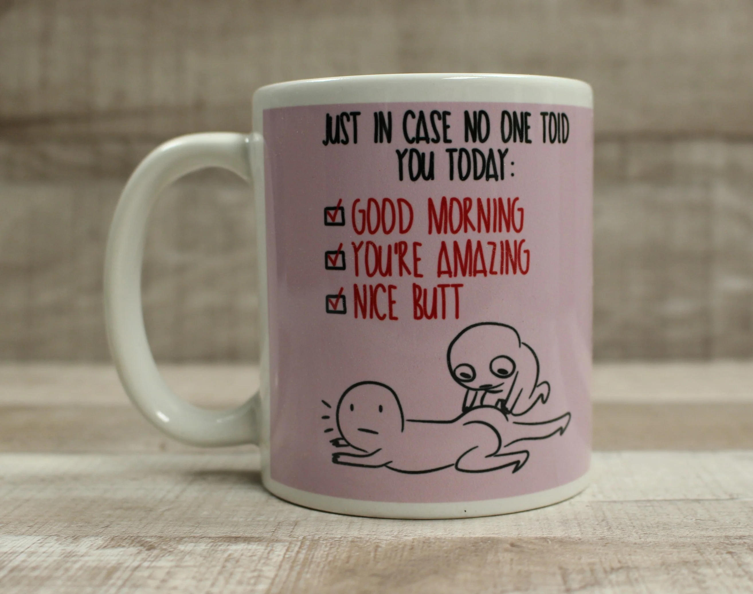 Good Morning You're Amazing Nice Butt Coffee Cup Mug - Funny - New - Image 2