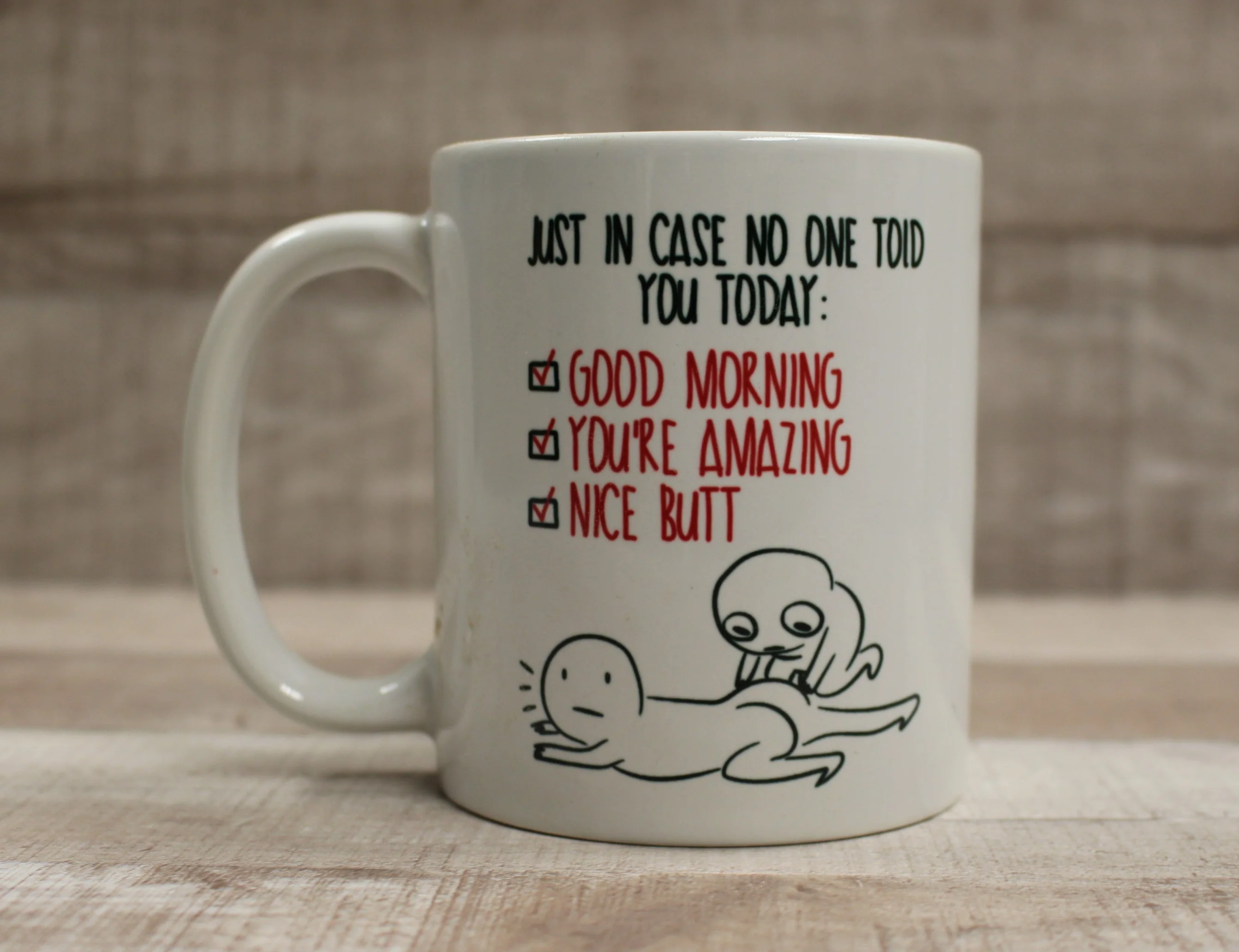 Good Morning You're Amazing Nice Butt Coffee Cup Mug - Funny - New - Image 3