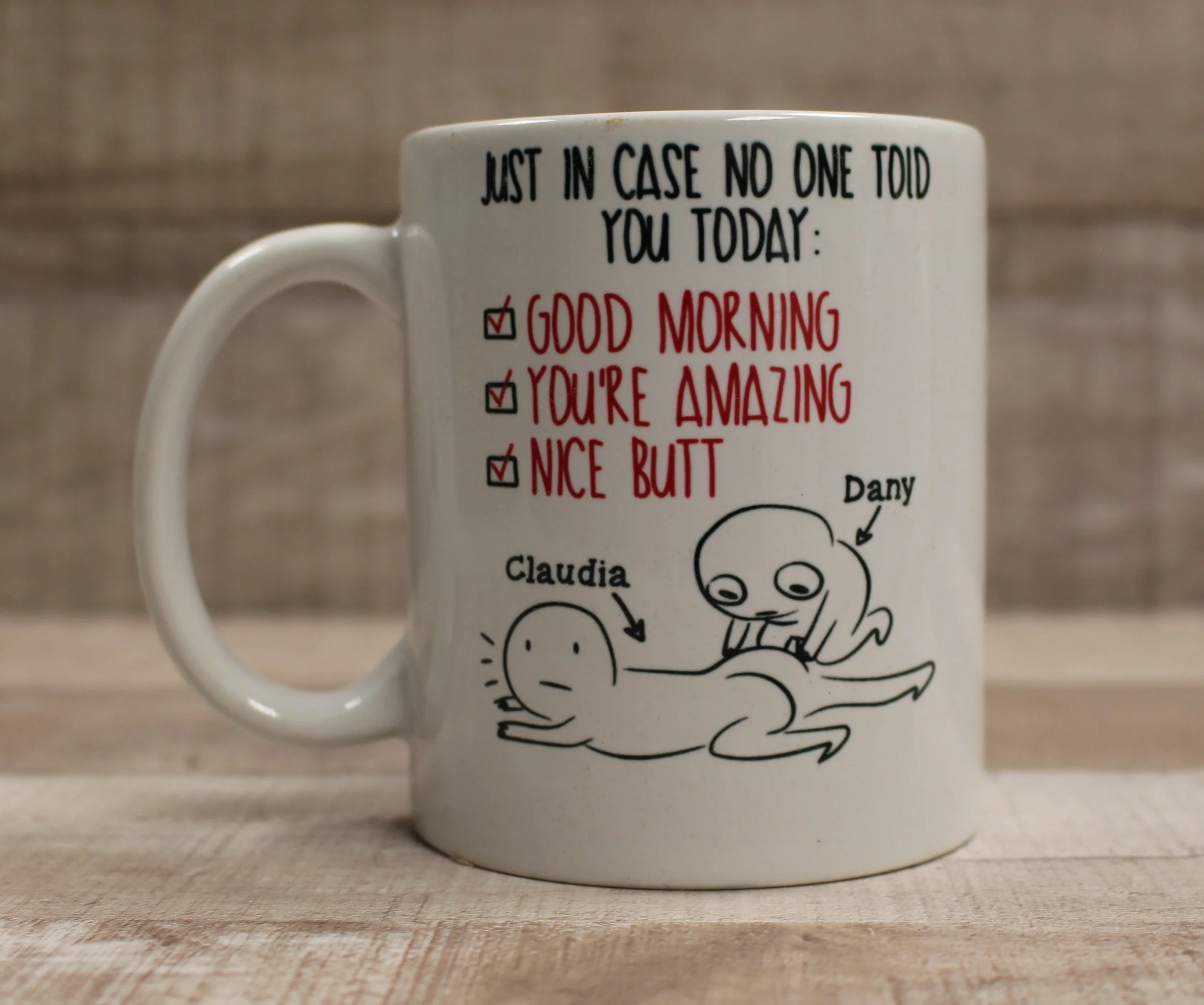 Good Morning You're Amazing Nice Butt Coffee Cup Mug - Funny - New - Image 4