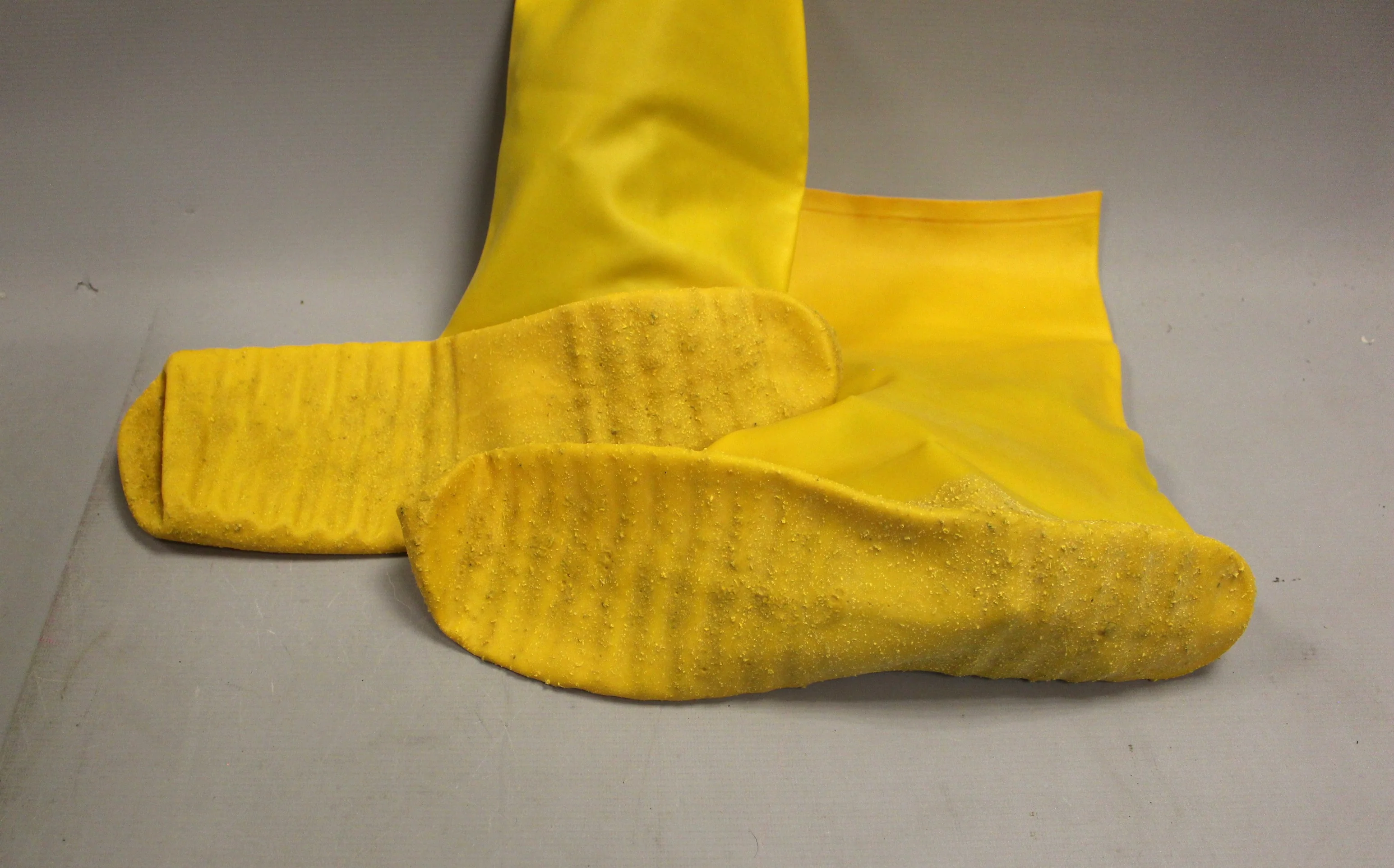 Grainger Men's Slip Over Rubber Boot - X-Large - Yellow - New - Image 2
