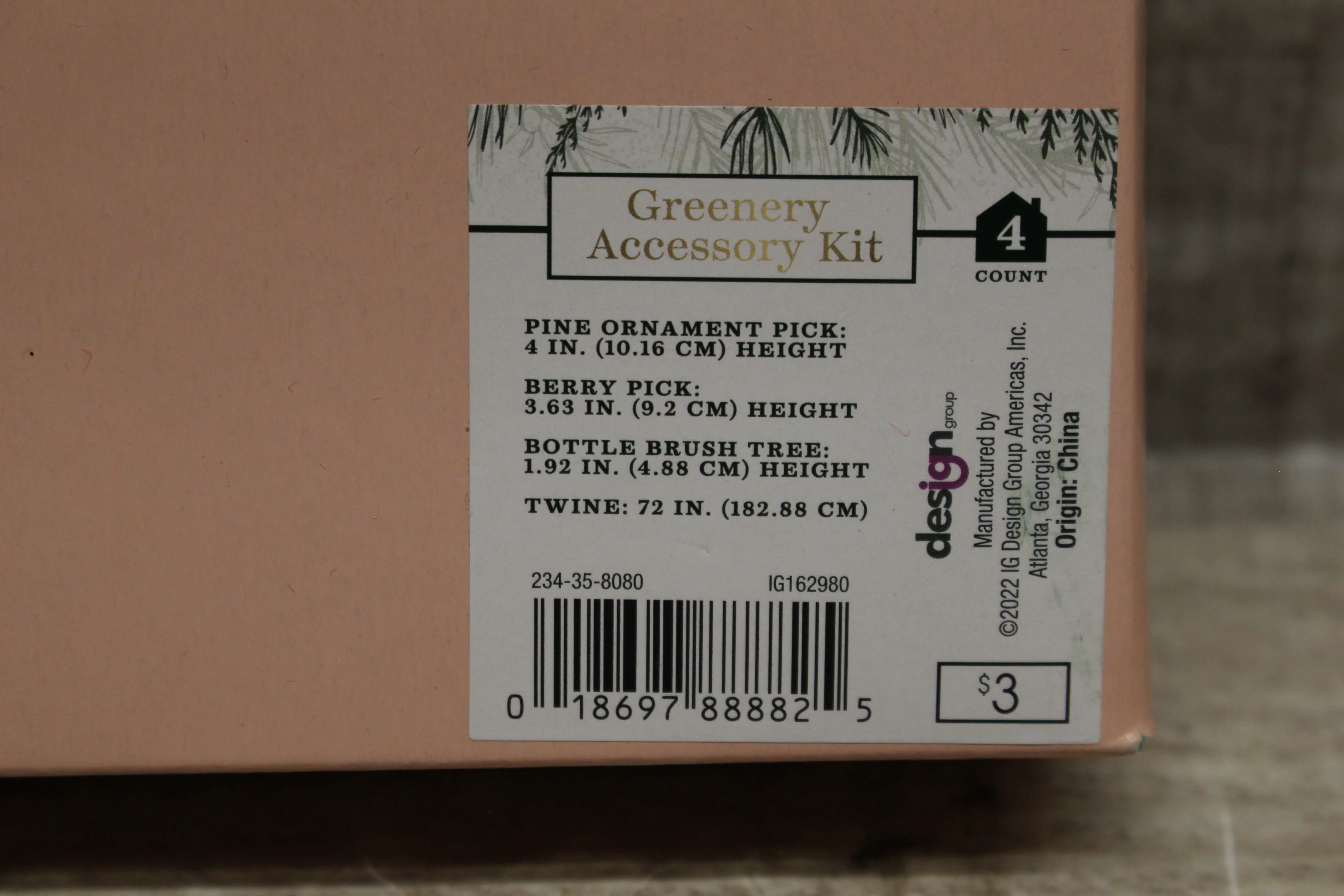 Greenery Accessory Kit For Holidays -New - Image 2