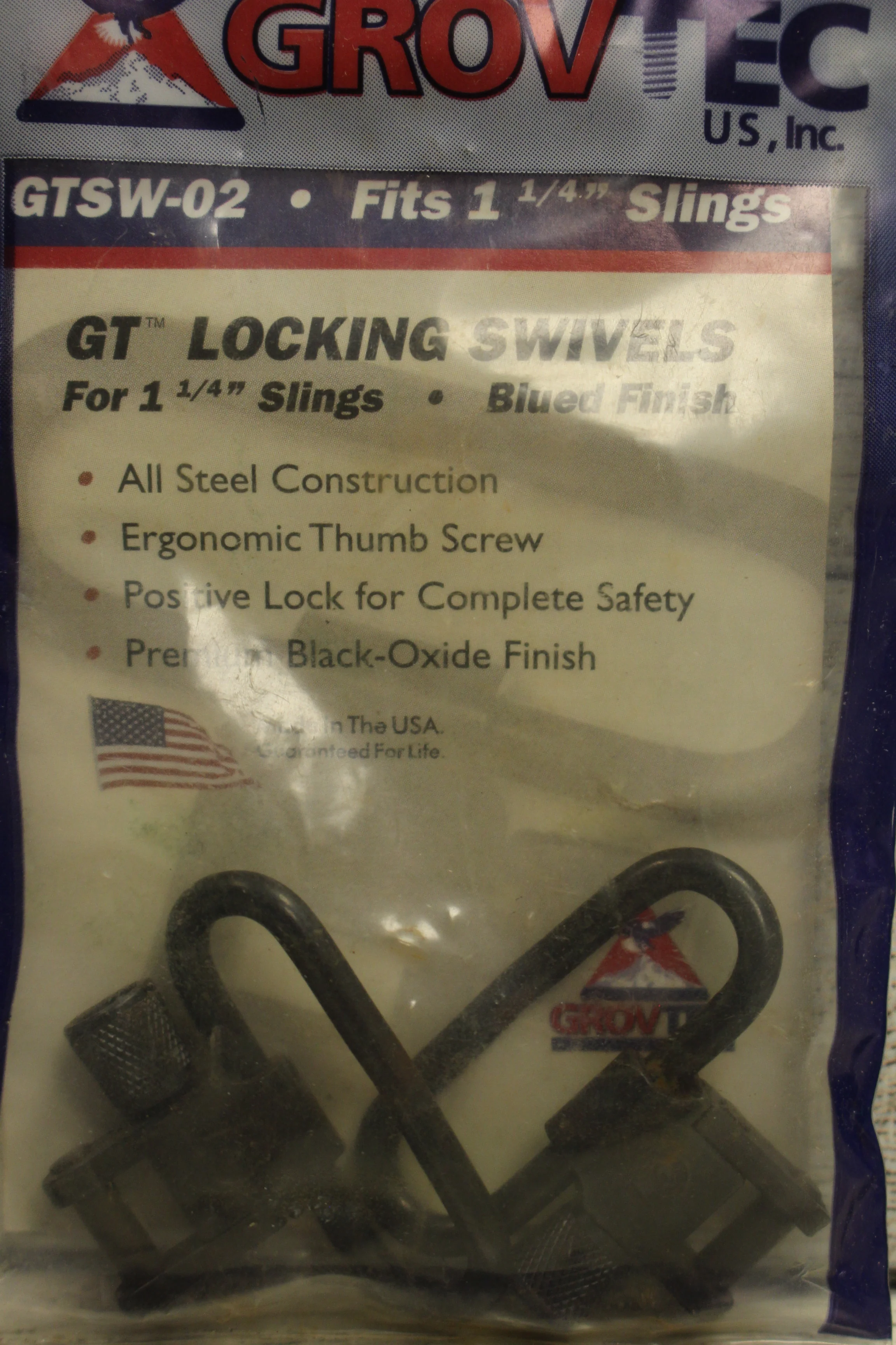 GroveTec GTSW-02 1" Locking Swivels - New - Image 6
