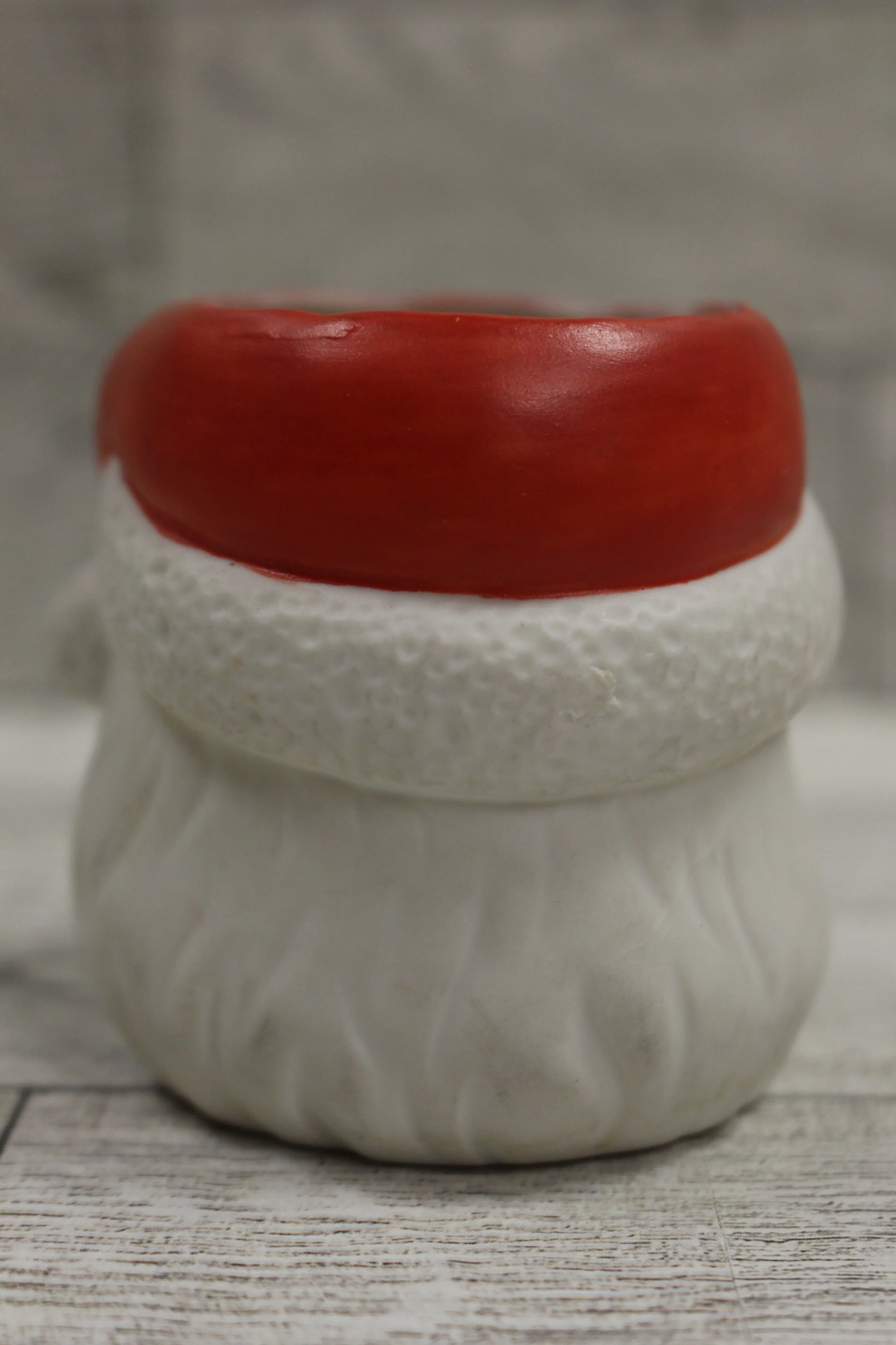 Hallmark Retro Santa Candle Holder/Decor - 2.5" Tall - Used - Image 5