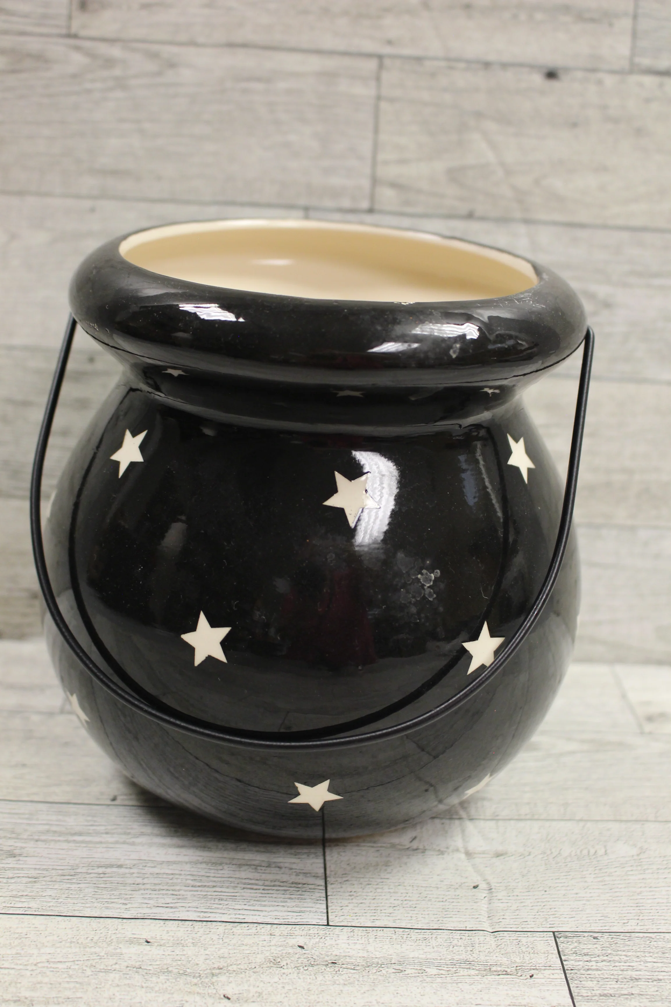 Halloween Ceramic Candy Jar - 6.5" Tall - New - Image 7